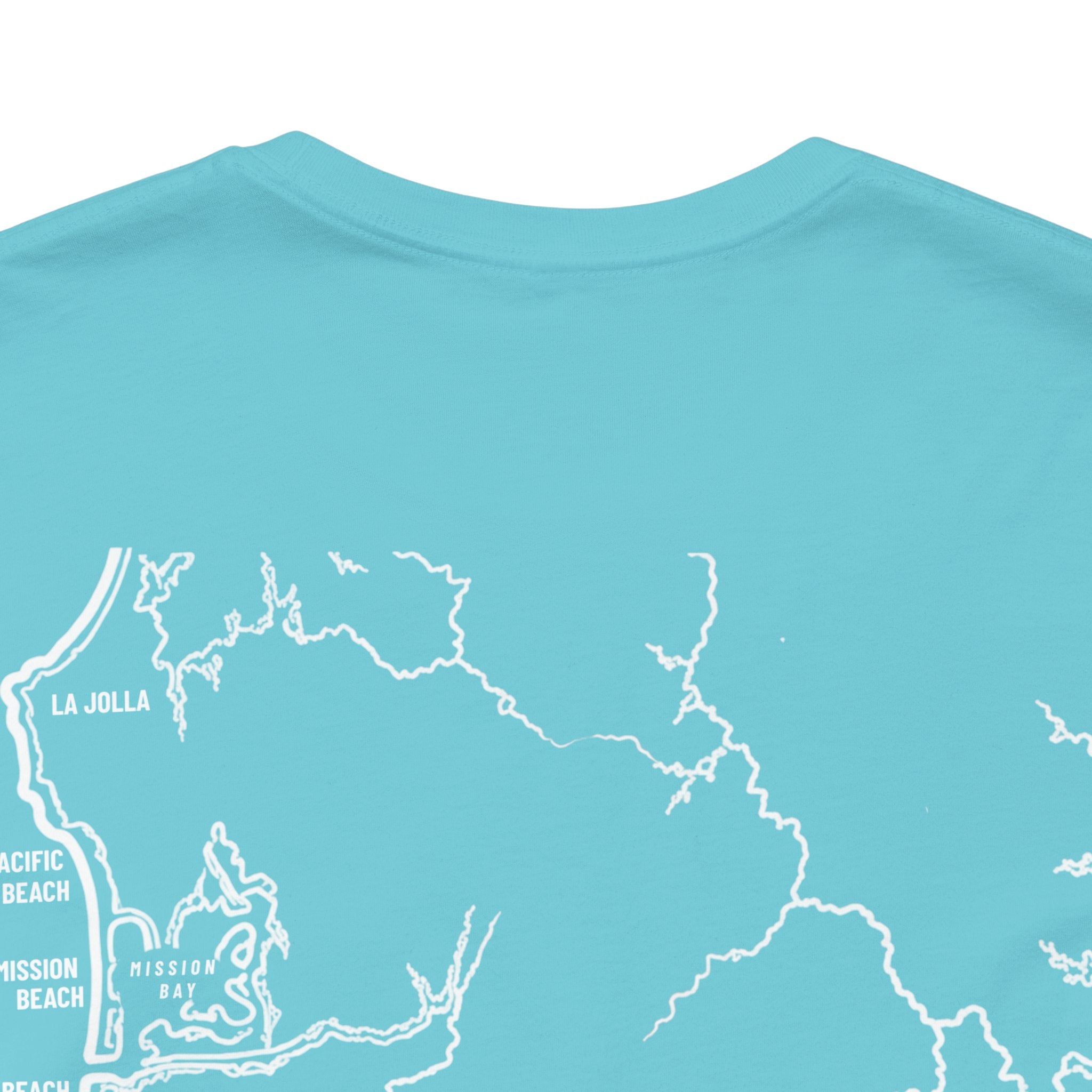 San Diego, CA Map Tee