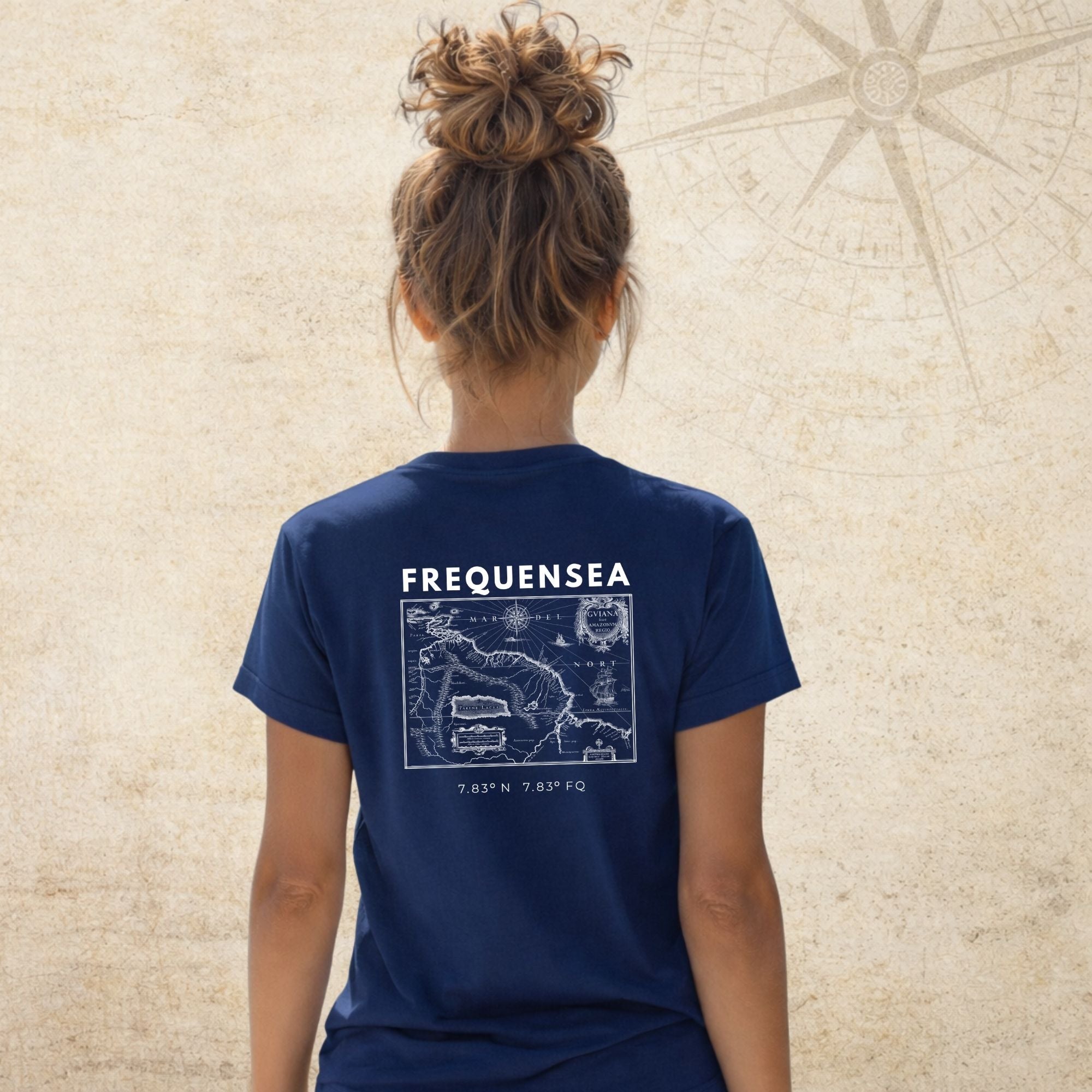 Nautical Map 7.83 Coordinates Tee
