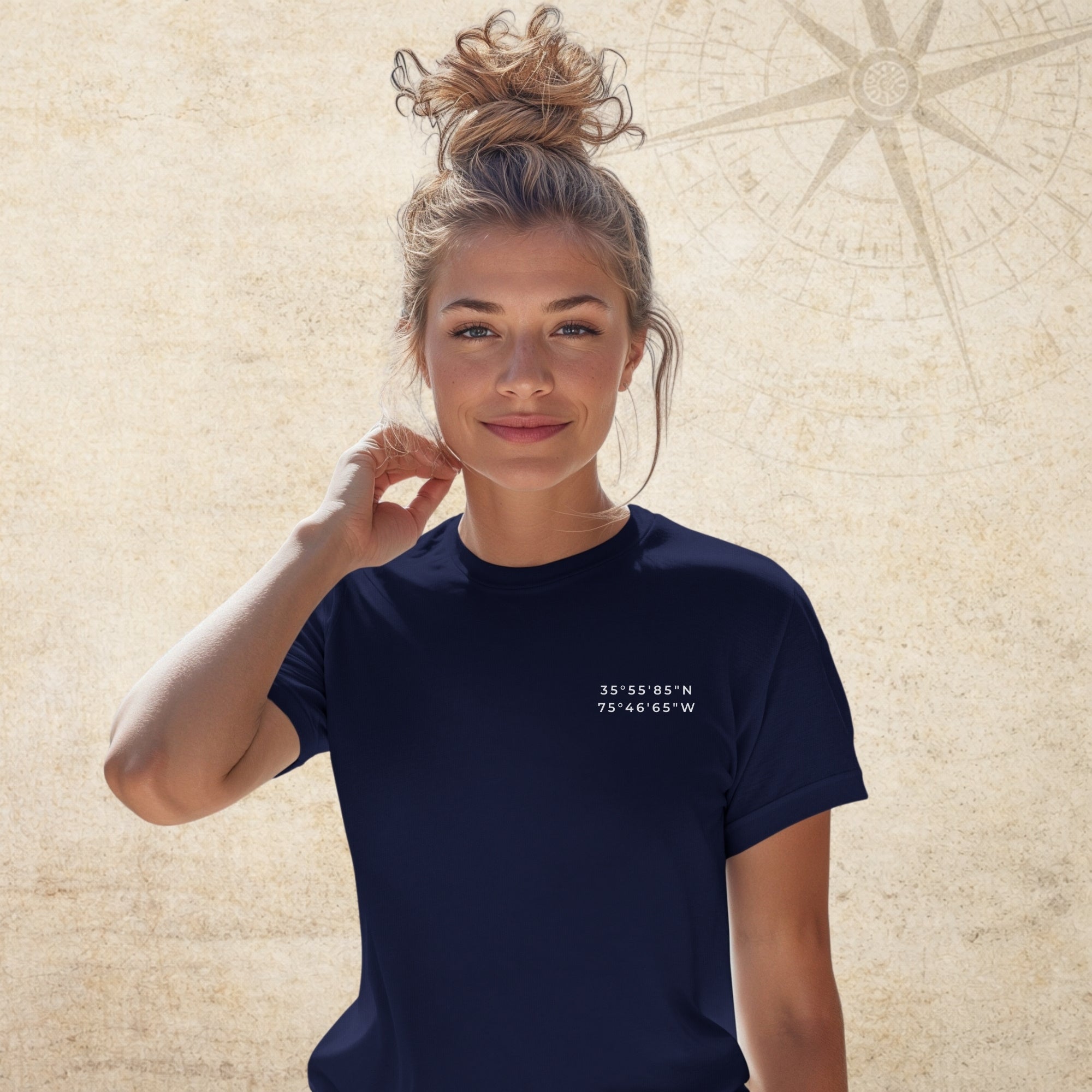 Nautical Map — Outer Banks Tee