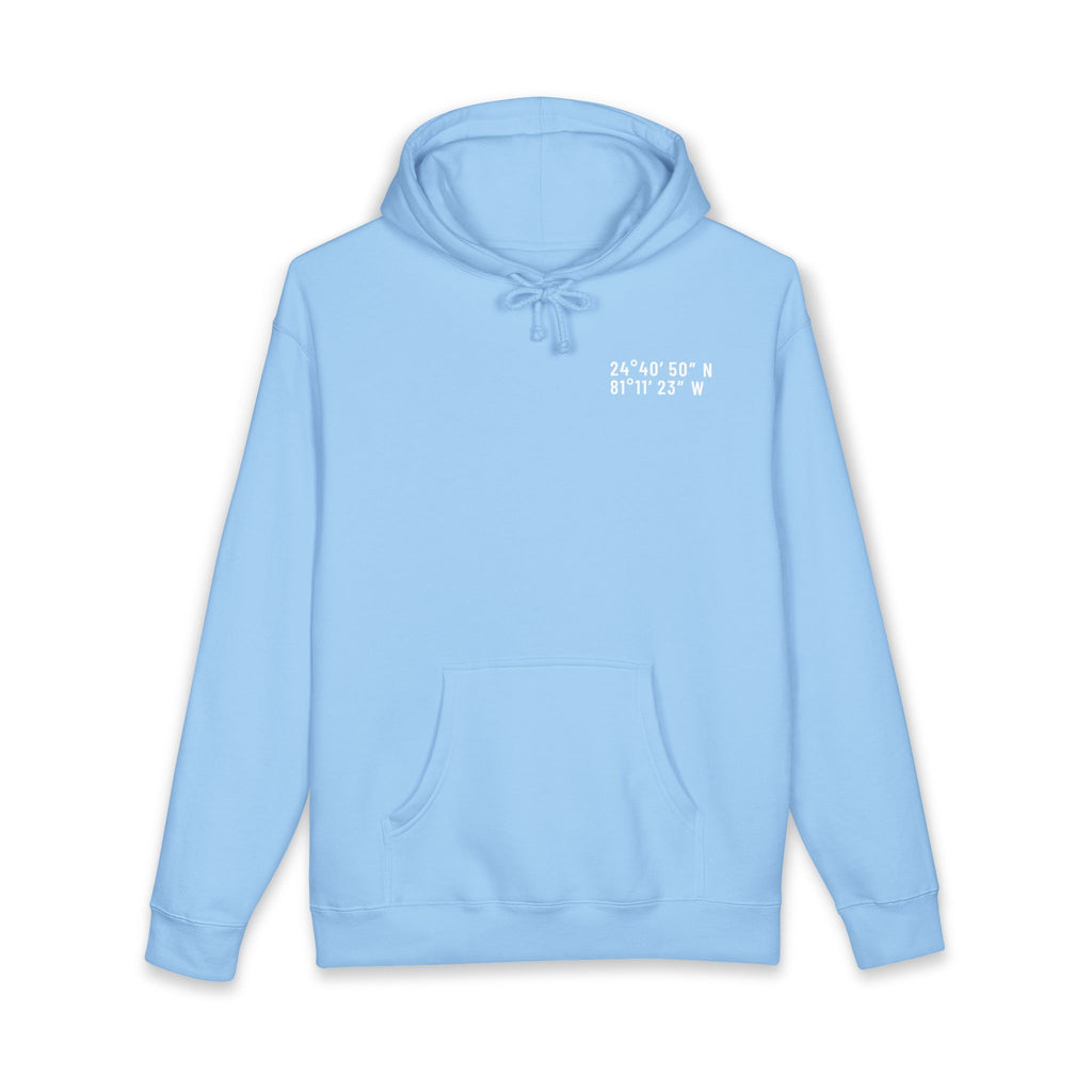 Florida Keys Map Hoodie