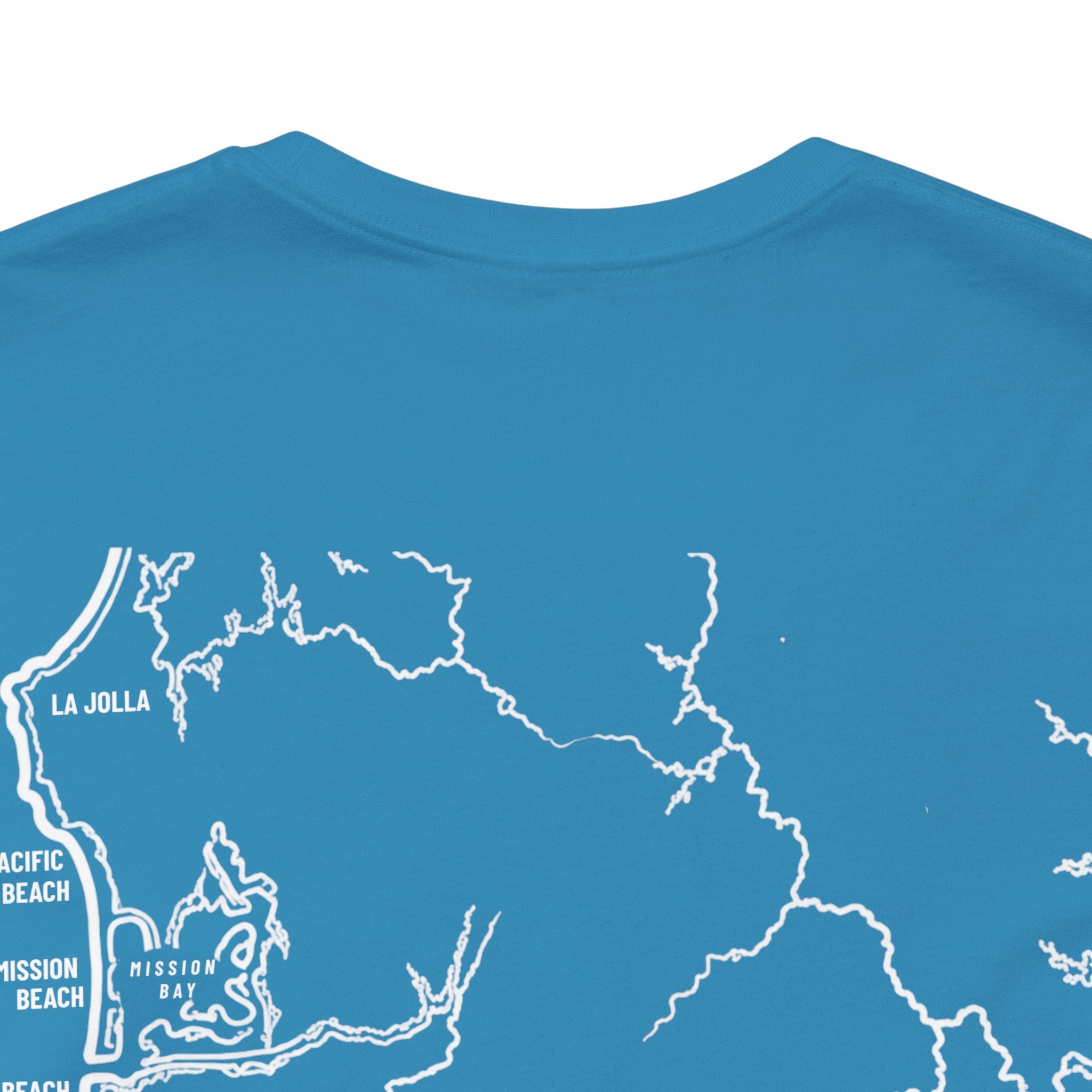 San Diego, CA Map Tee
