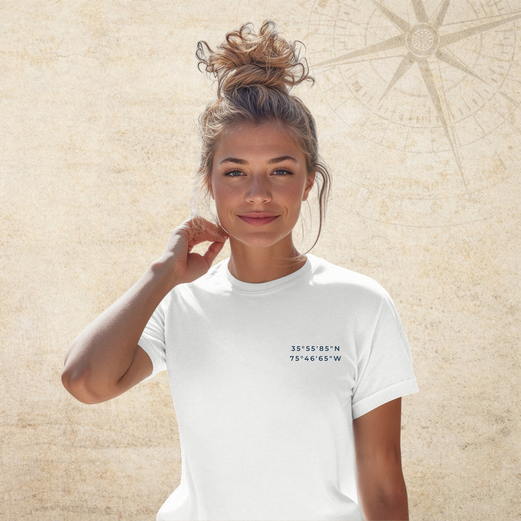 Nautical Map — Outer Banks Tee