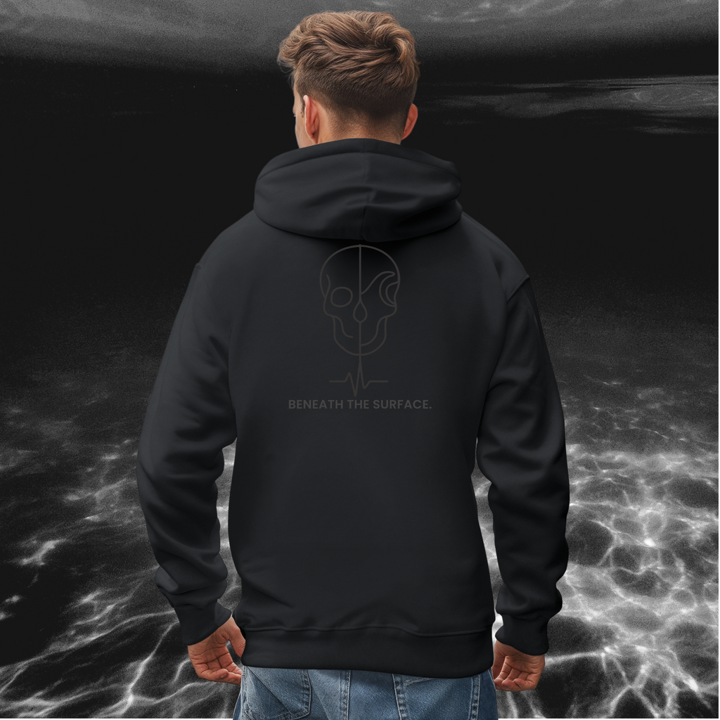 Beneath the Surface Skull Hoodie