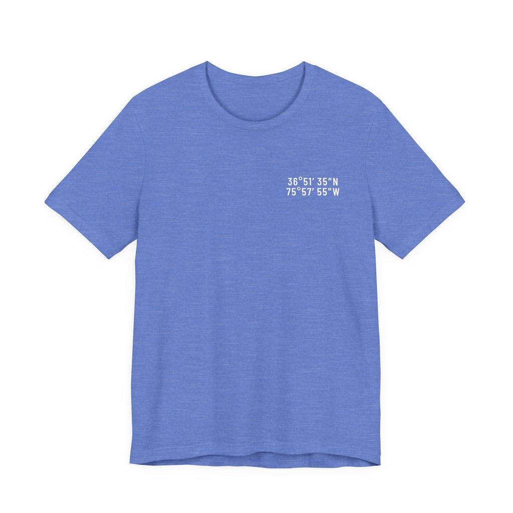 Virginia Beach, VA Map Tee