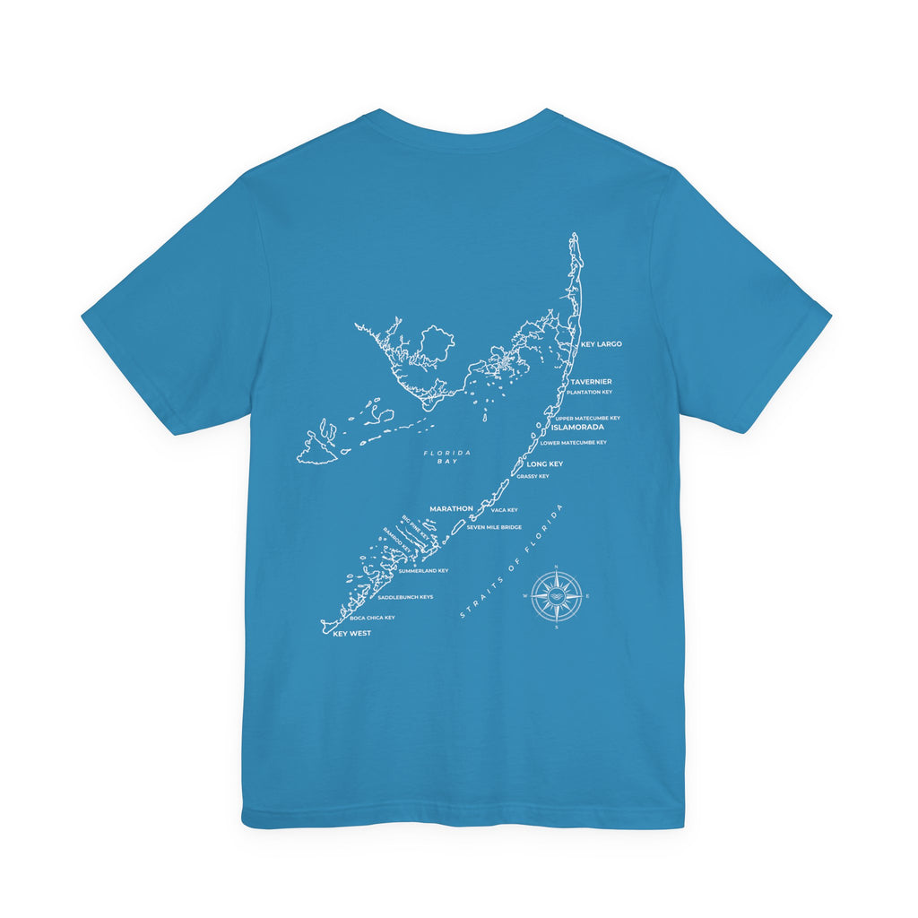 Florida Keys Map Tee