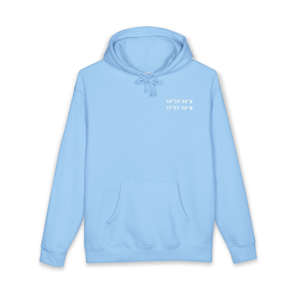 Long Island Map Hoodie