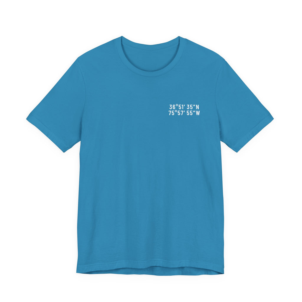 Virginia Beach, VA Map Tee