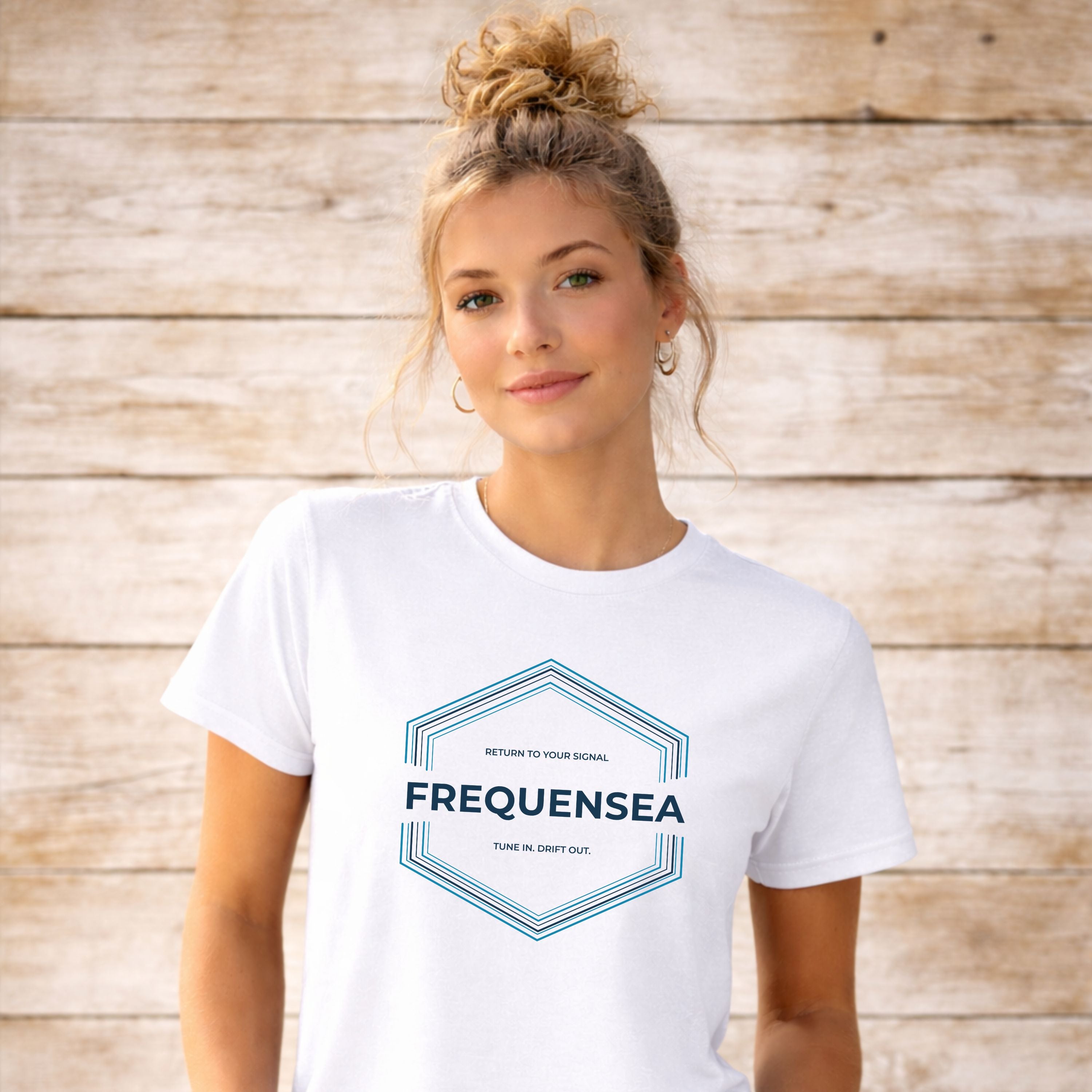 Frequensea Hexagon Surf Tee