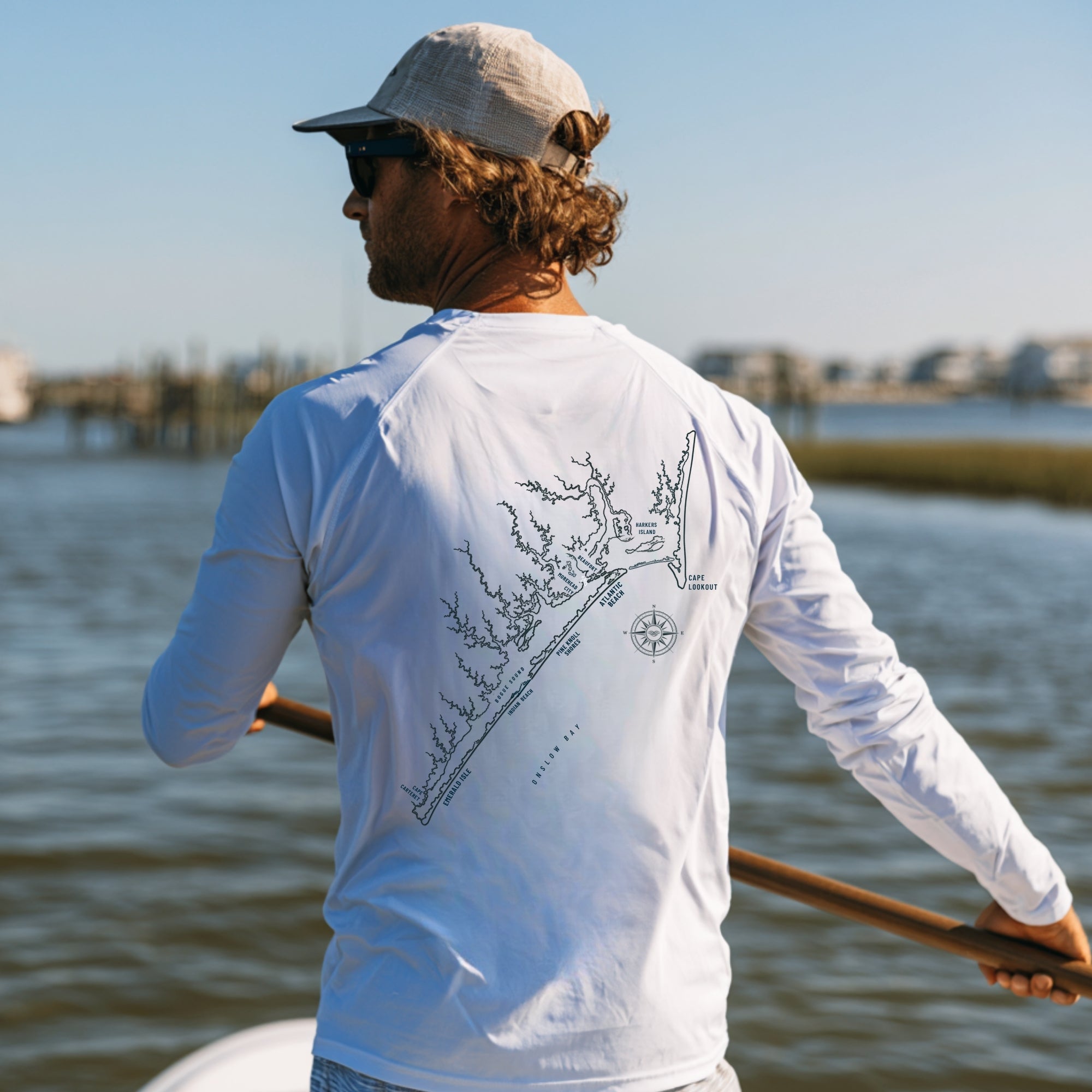 Crystal Coast, NC UPF 50+ Sun Shirt