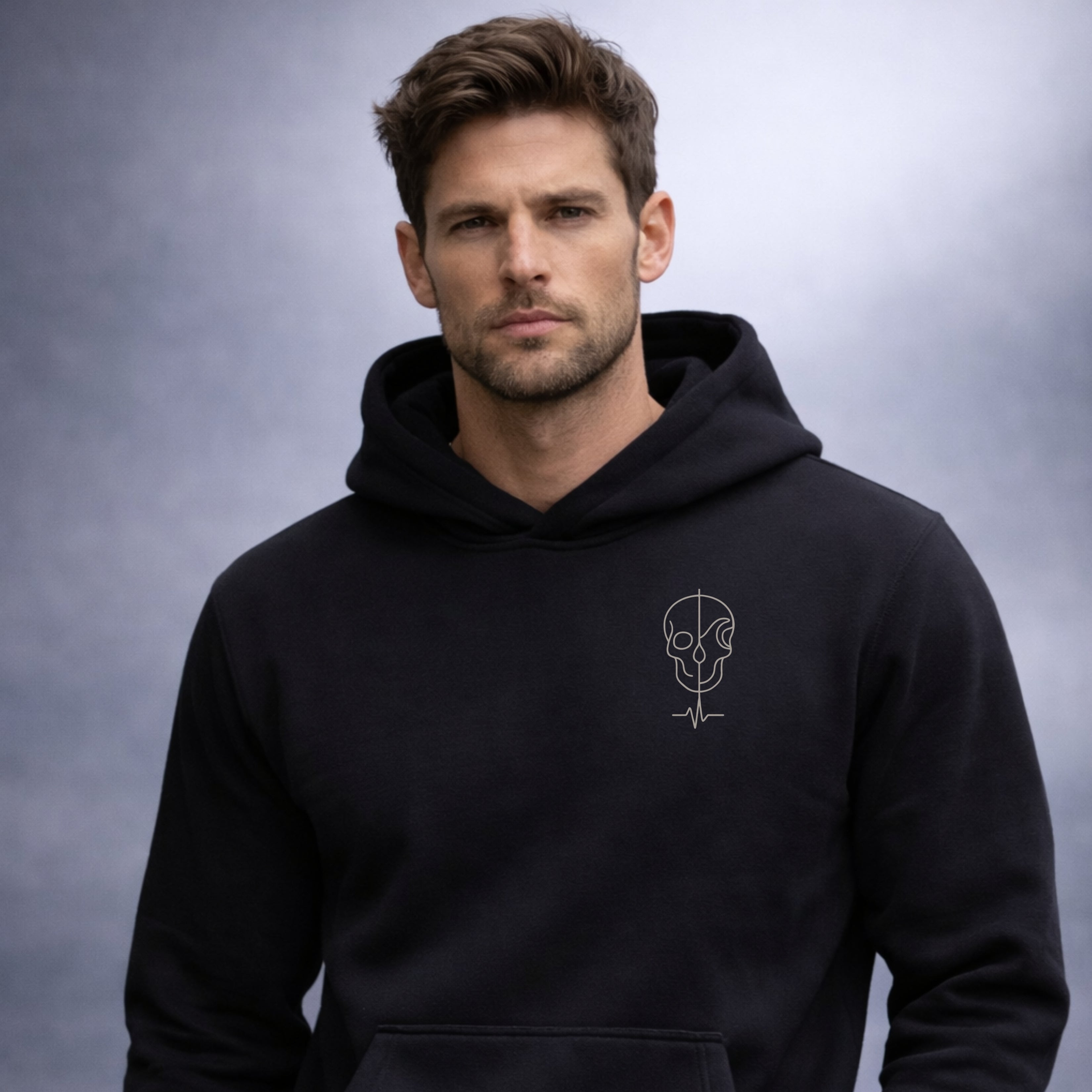 Beneath the Surface Skull Hoodie