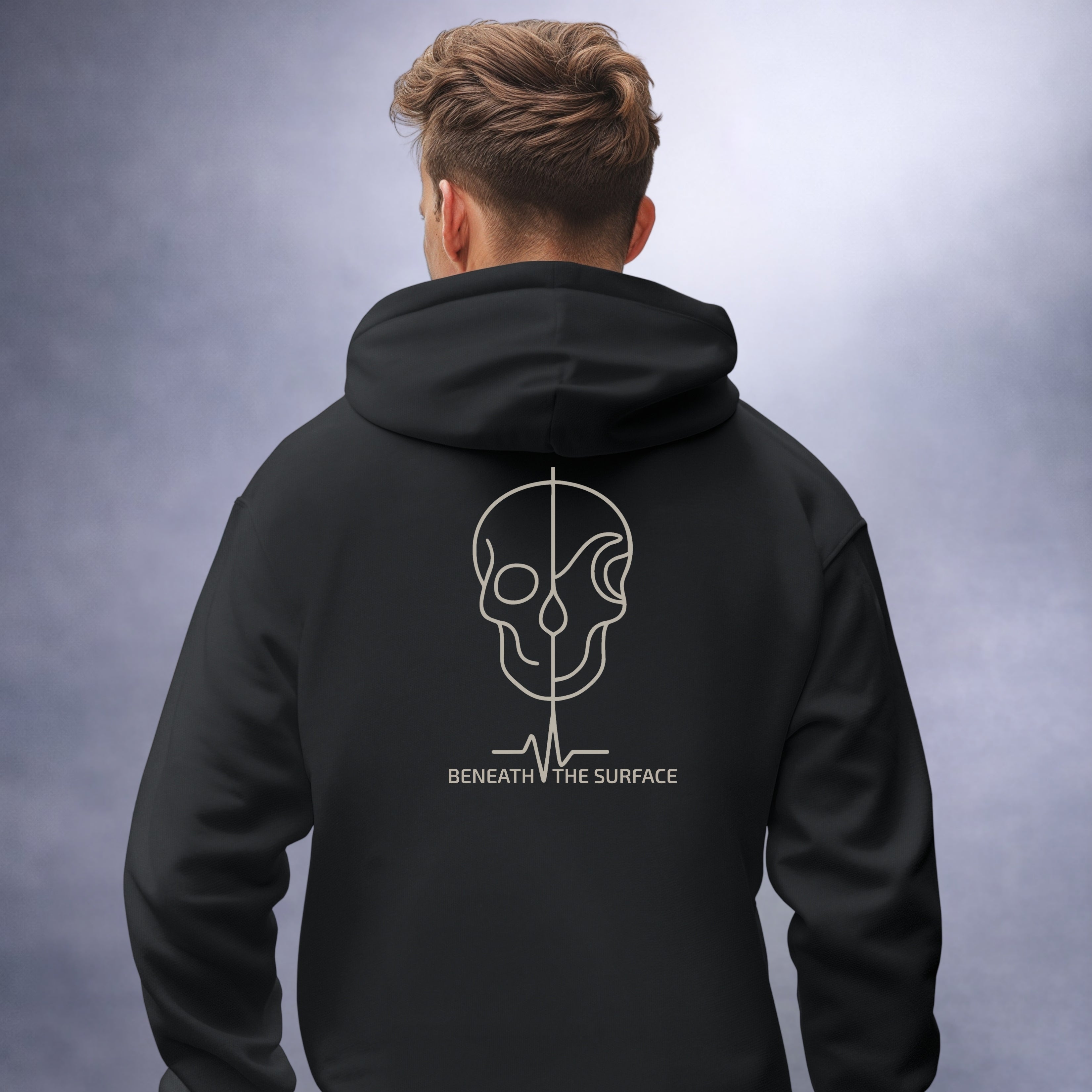 Beneath the Surface Skull Hoodie