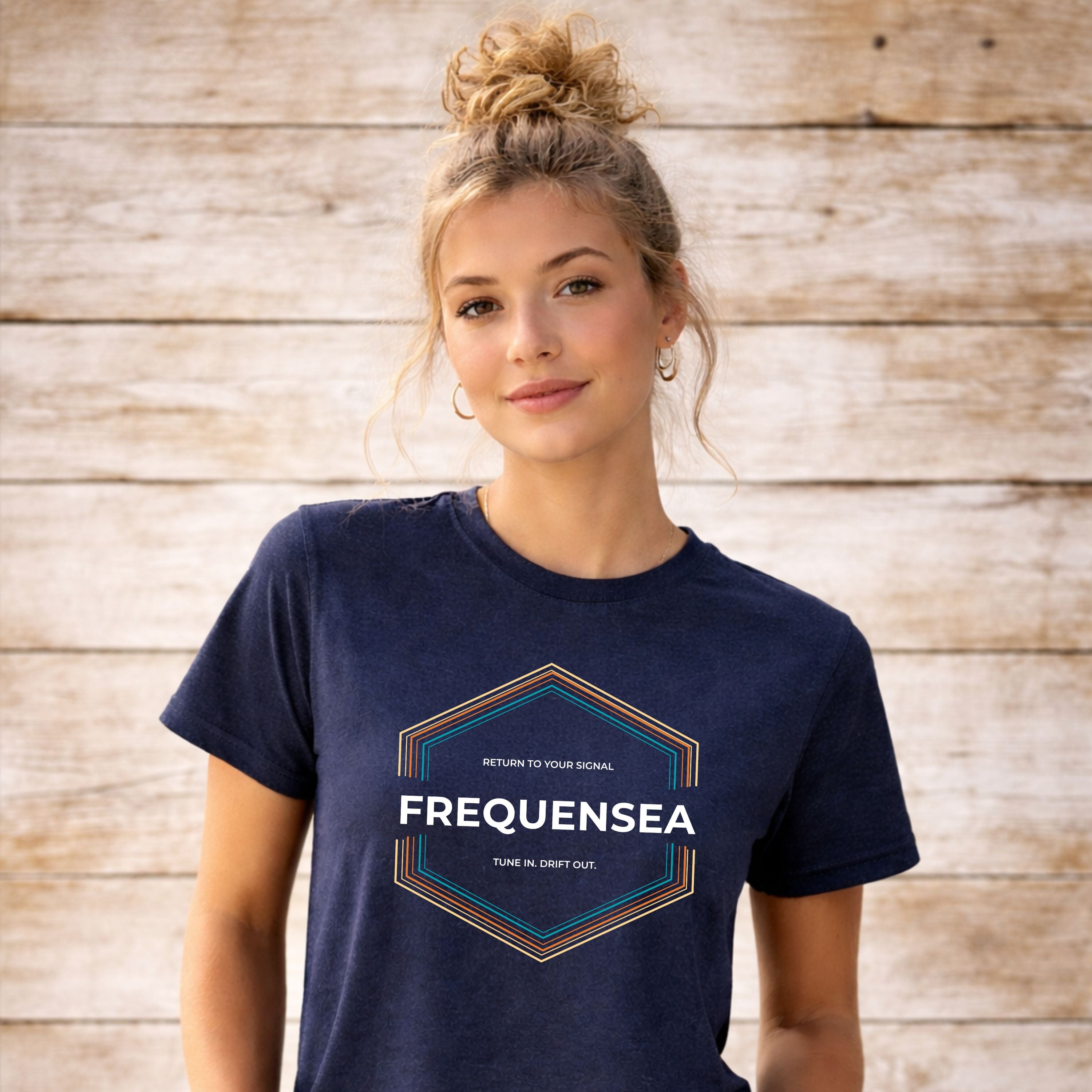 Frequensea Hexagon Surf Tee
