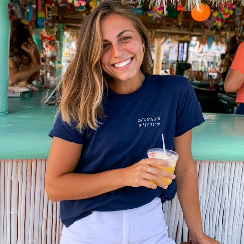 Florida Keys Map Tee