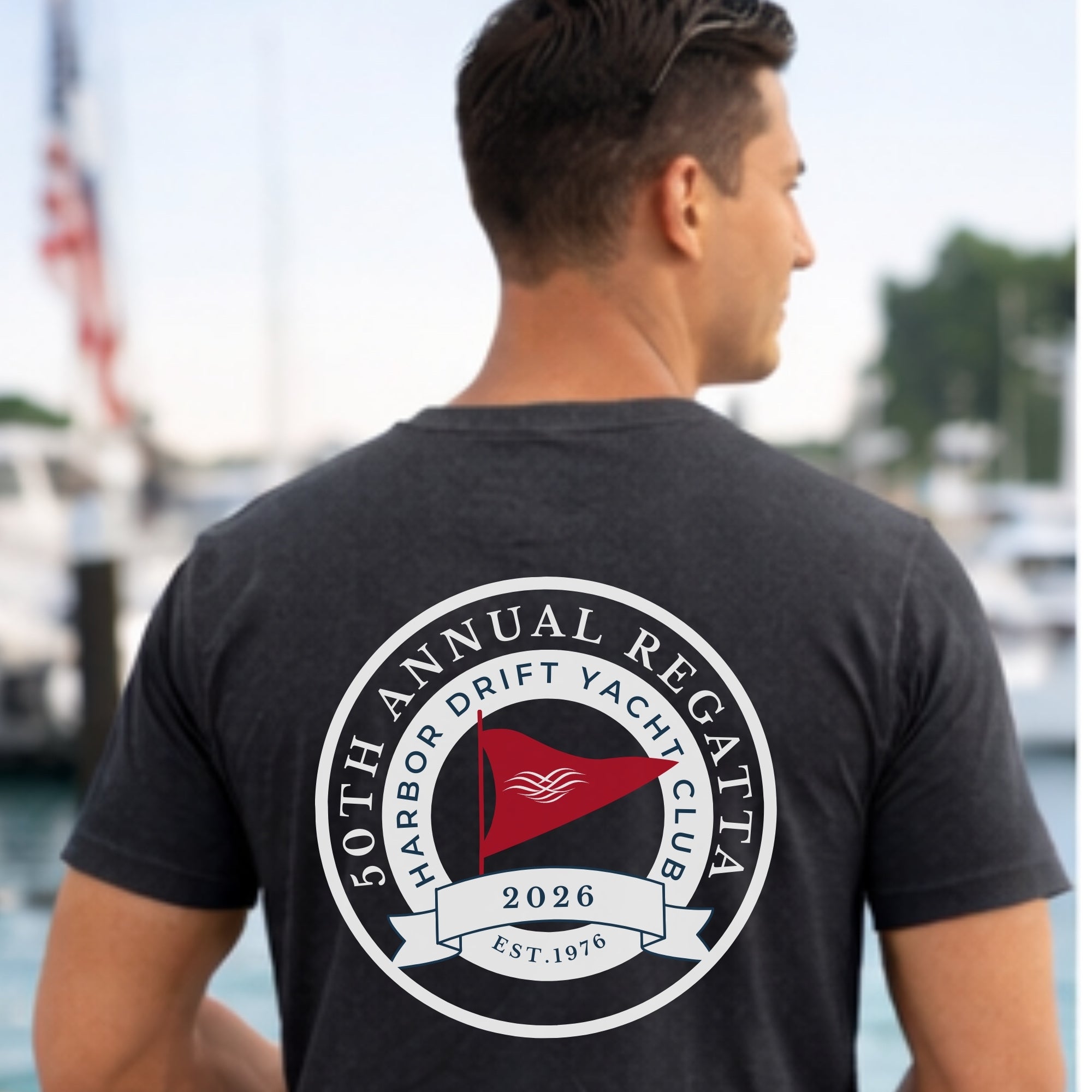 Harbor Drift Yacht Club Tee