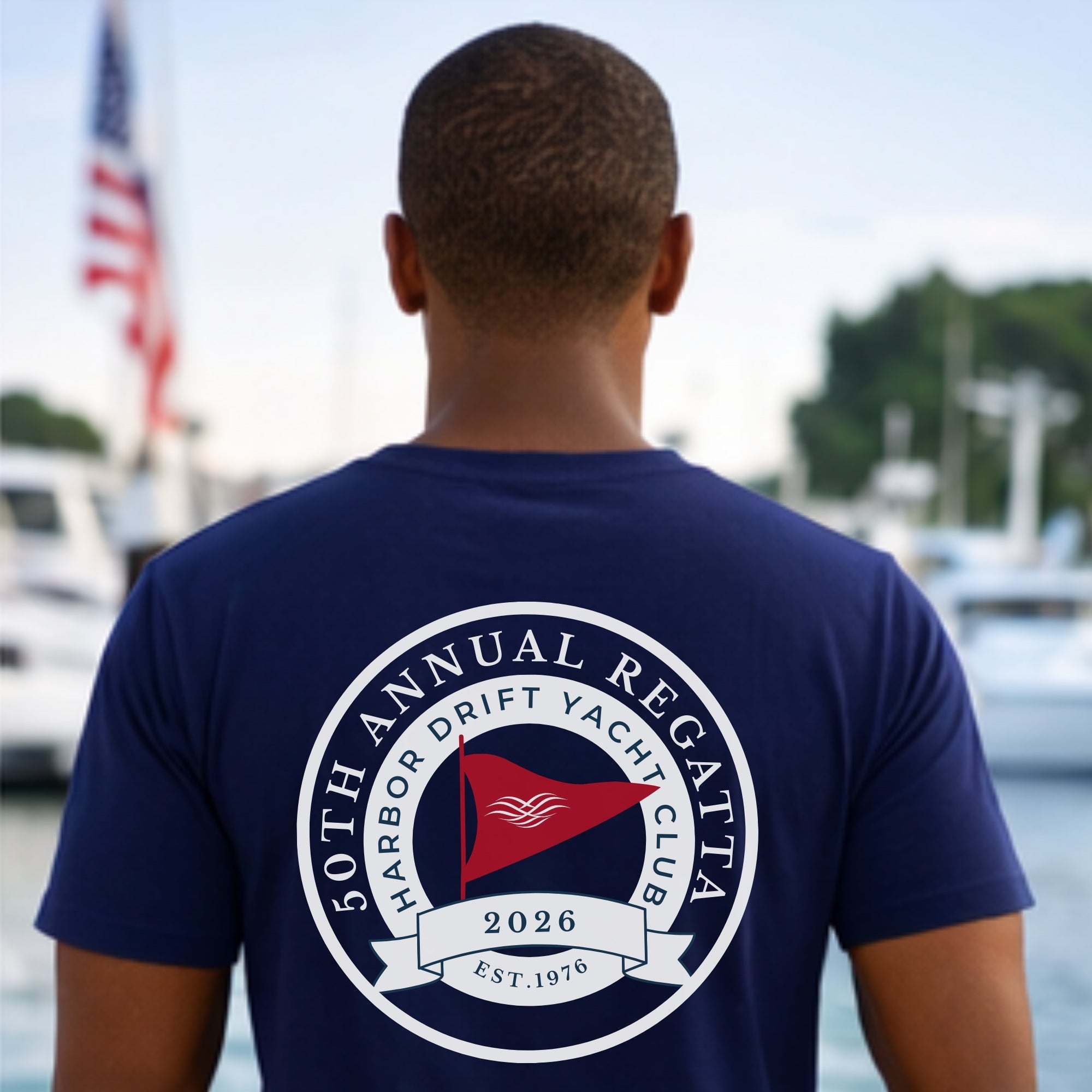 Harbor Drift Yacht Club Tee