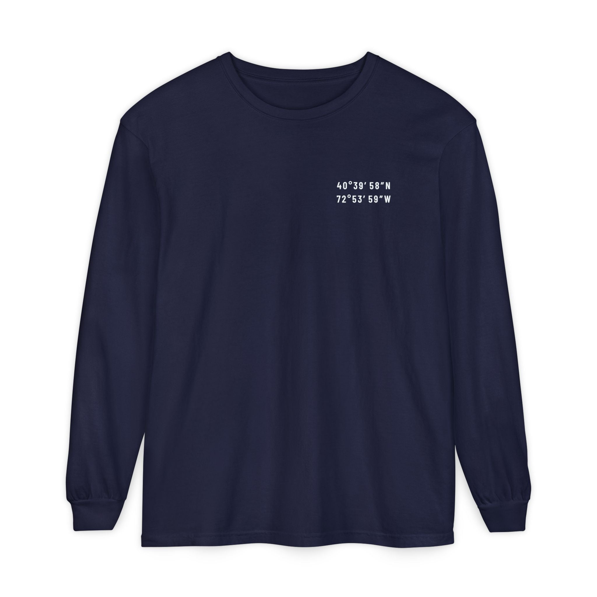 Long Island, NY Map Long Sleeve Tee