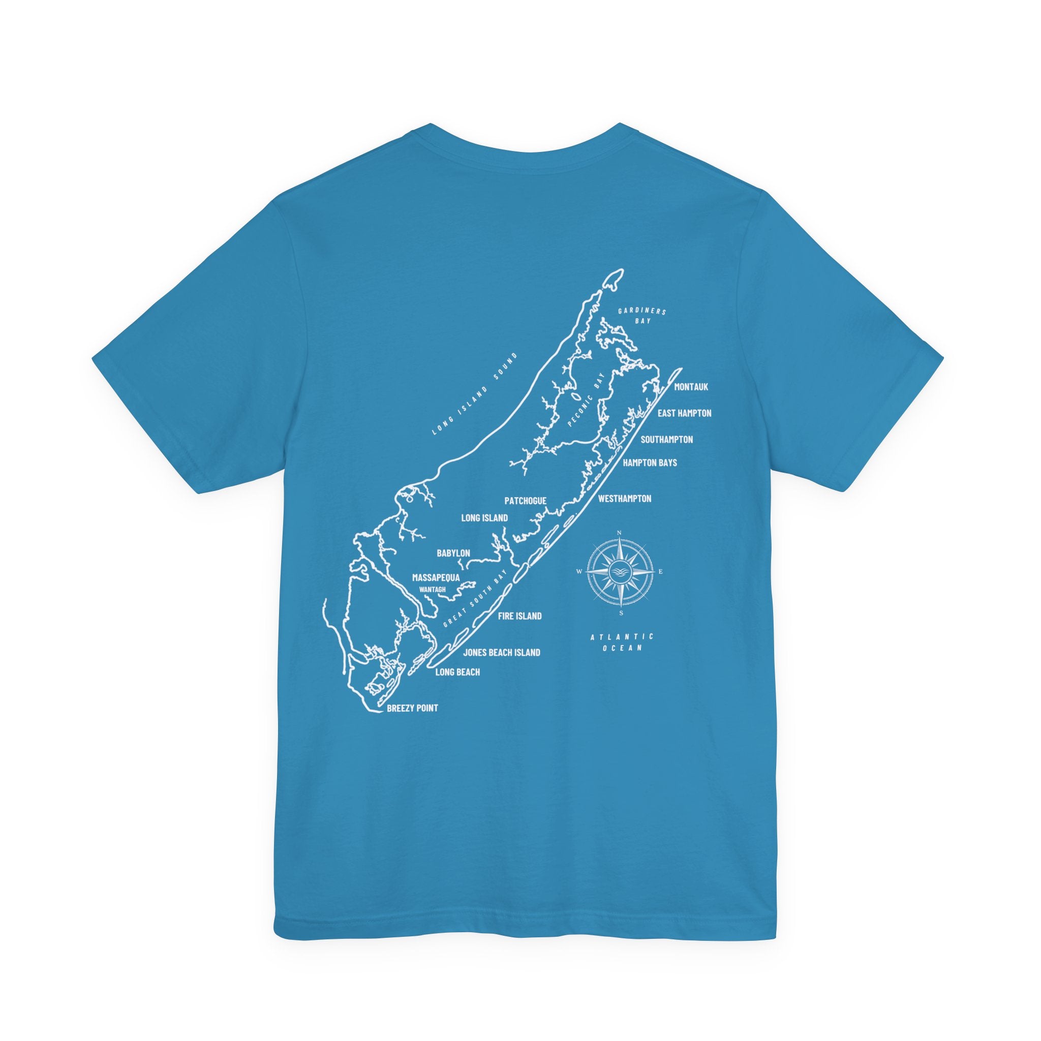 Long Island Map Tee
