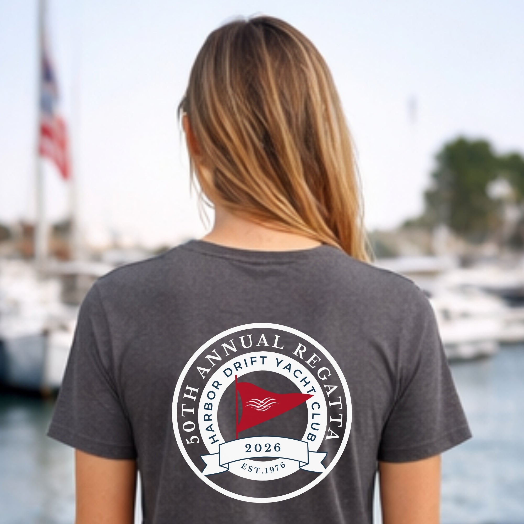 Harbor Drift Yacht Club Tee
