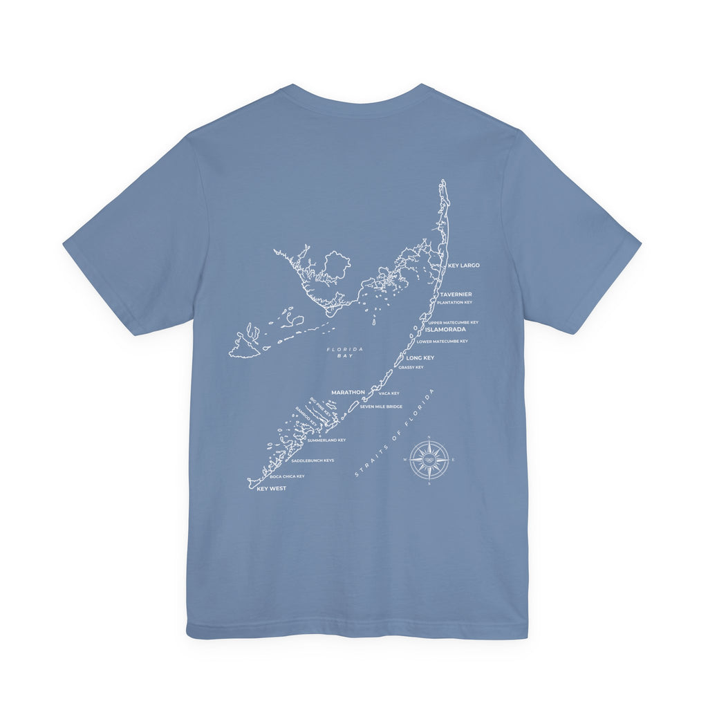 Florida Keys Map Tee