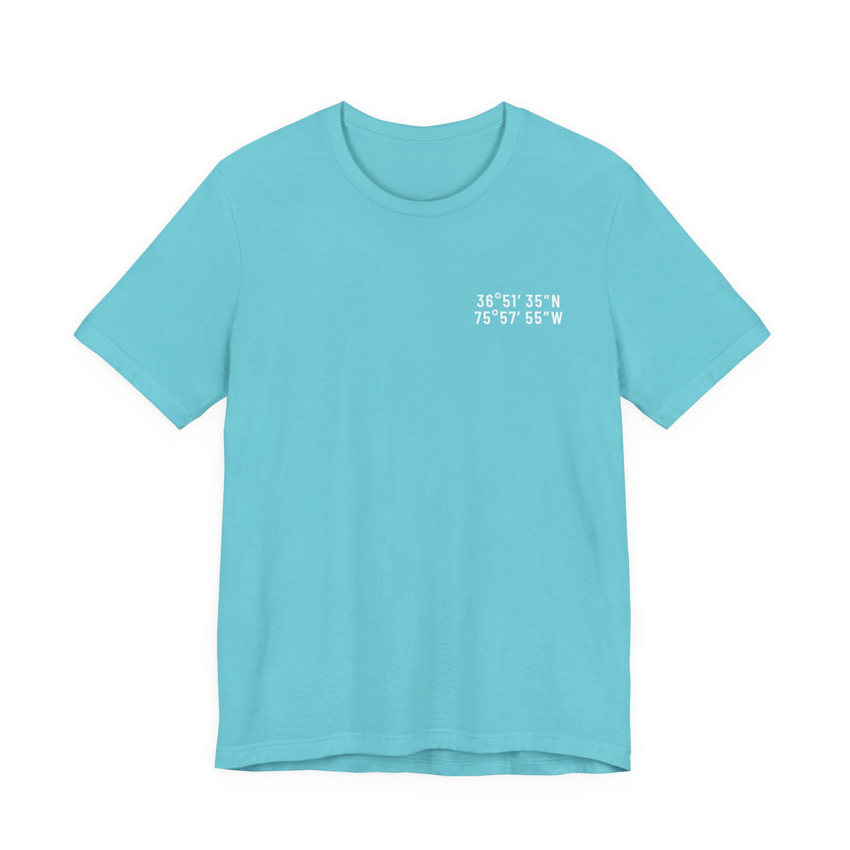 Virginia Beach, VA Map Tee