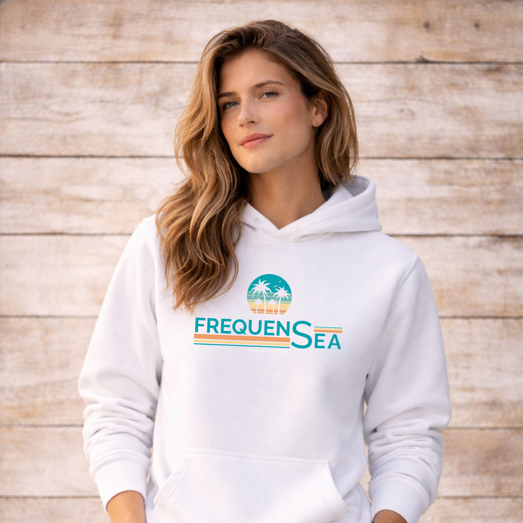 Vintage Palm Tree Surf Hoodie