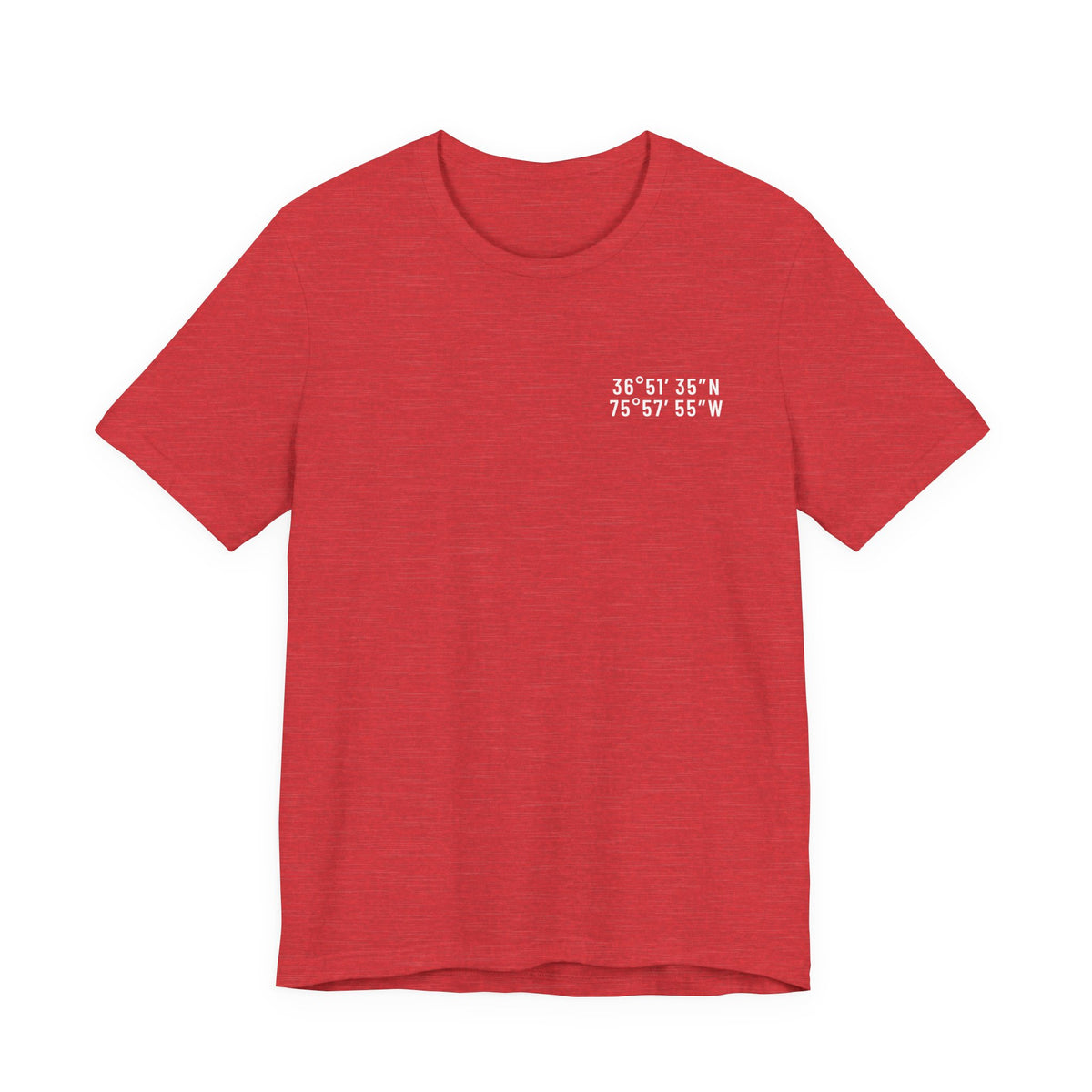 Virginia Beach, VA Map Tee