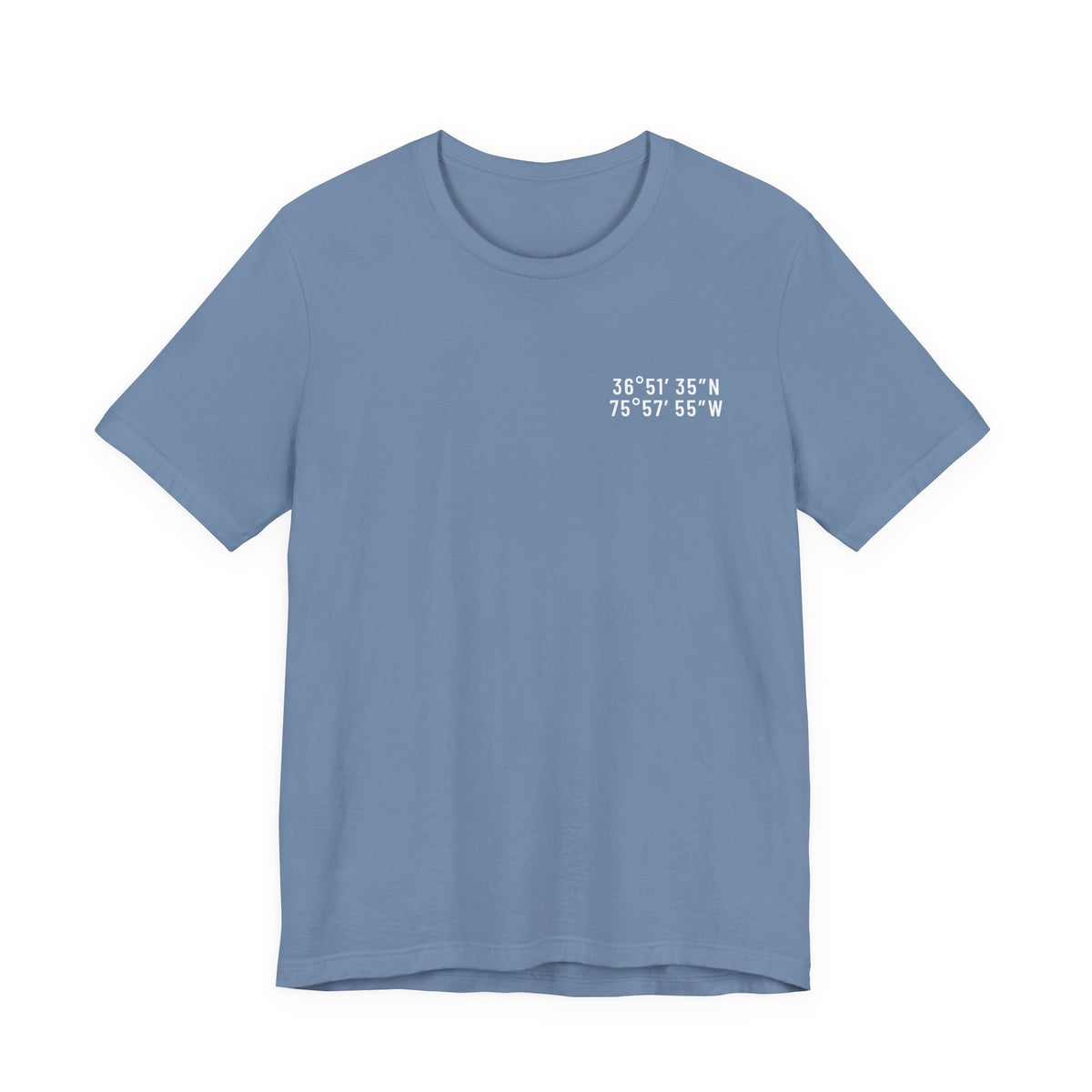 Virginia Beach, VA Map Tee