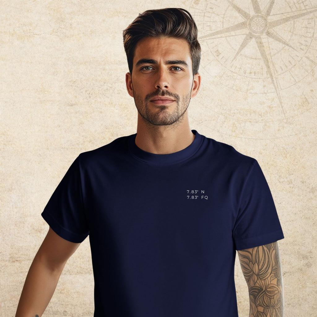 Nautical Map 7.83 Coordinates Tee