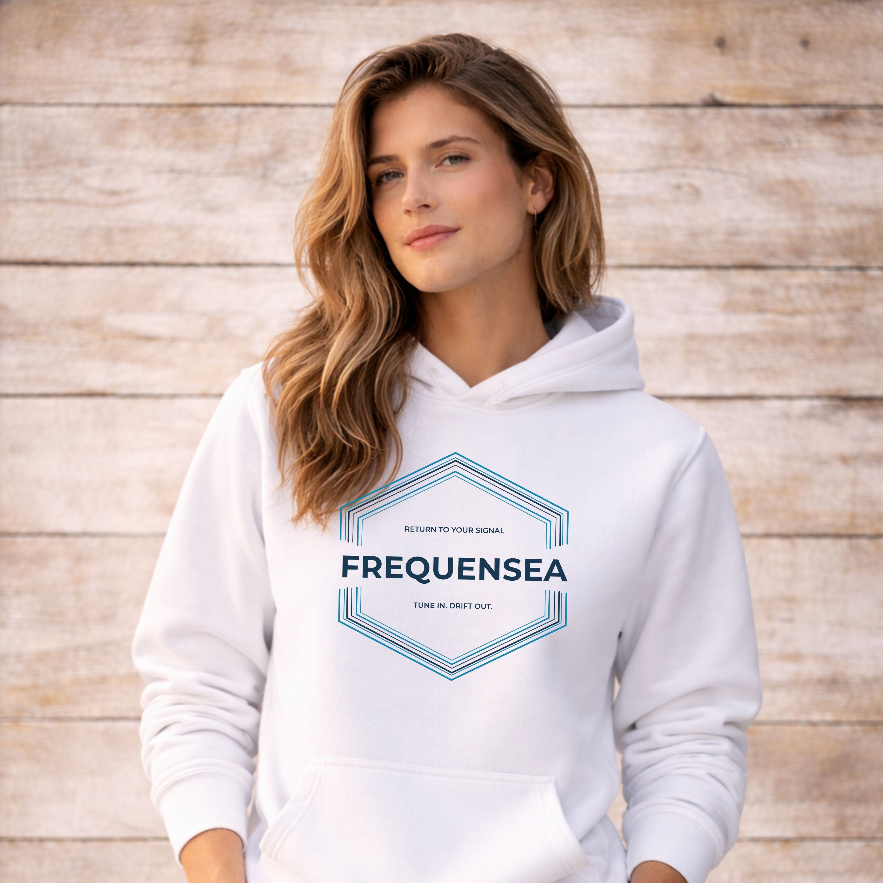 Frequensea Hexagon Surf Hoodie