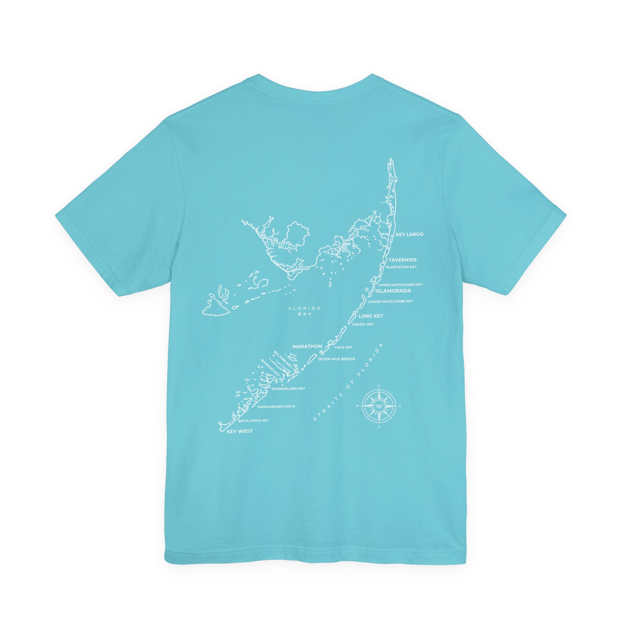 Florida Keys Map Tee