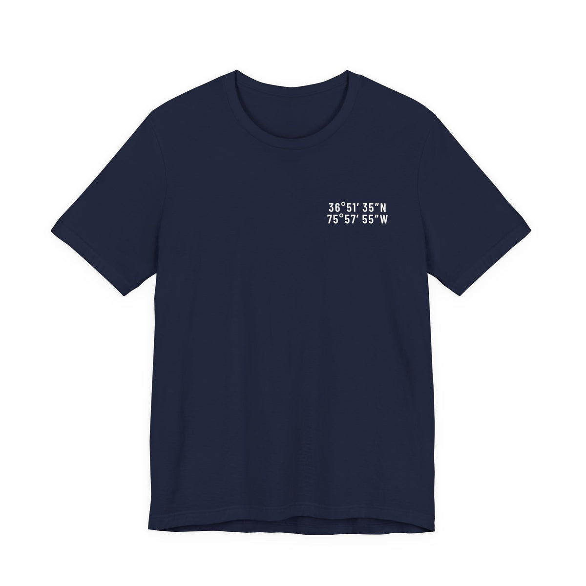 Virginia Beach, VA Map Tee