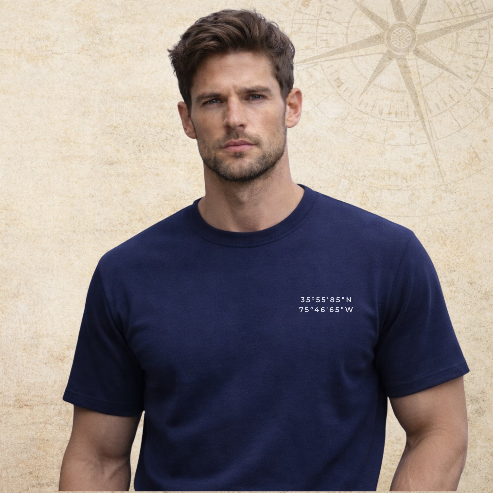Nautical Map — Outer Banks Tee