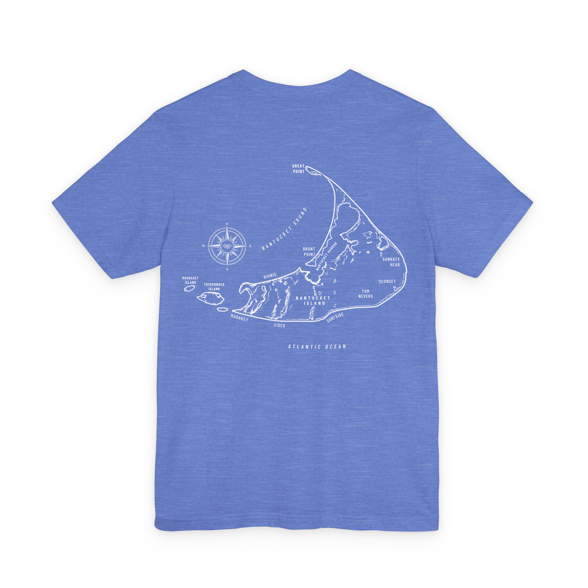 Nantucket Map Tee