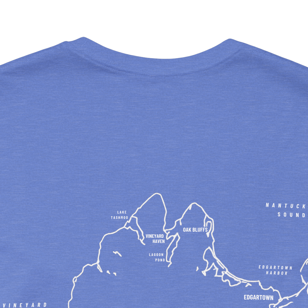 Martha's Vineyard Map Tee