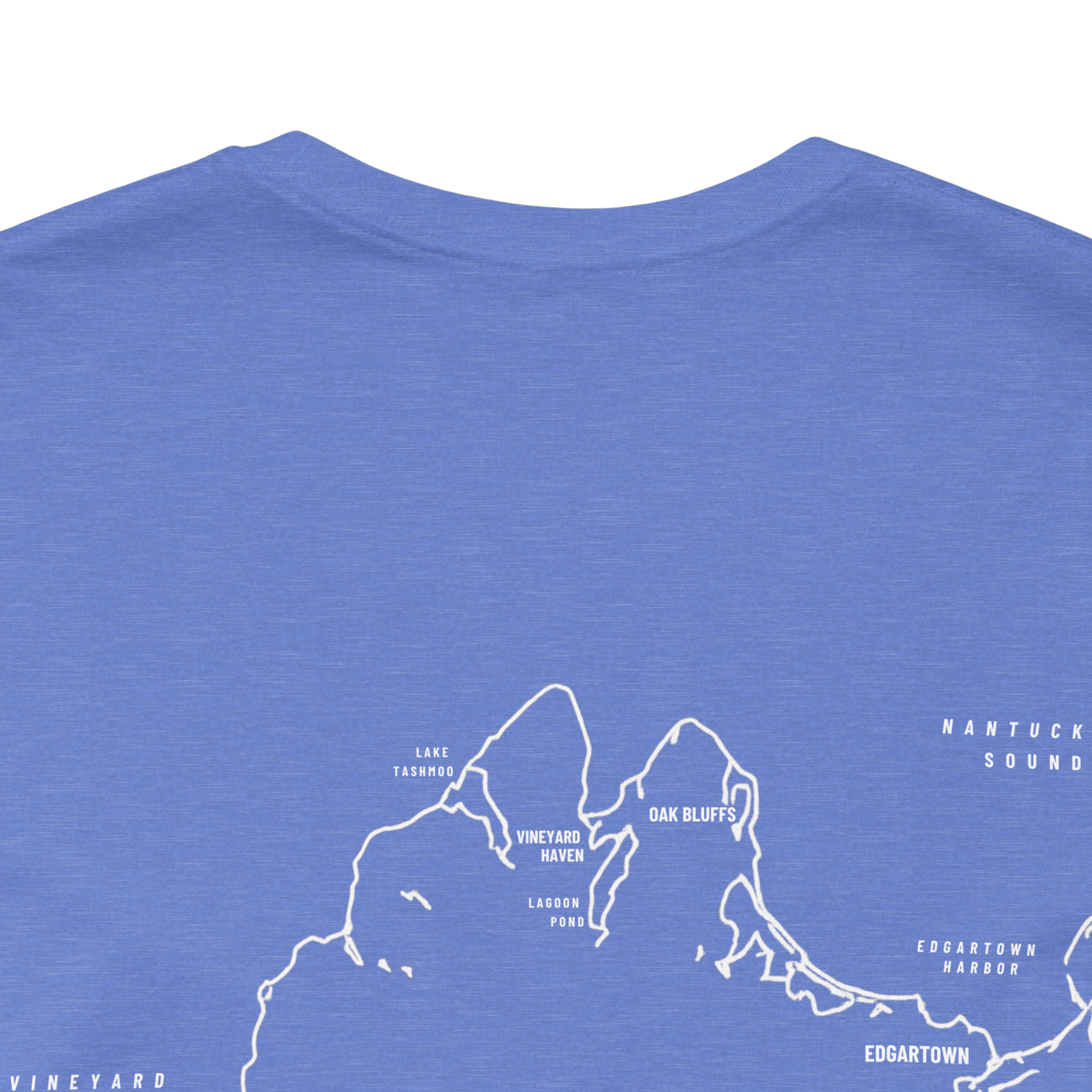 Martha's Vineyard Map Tee