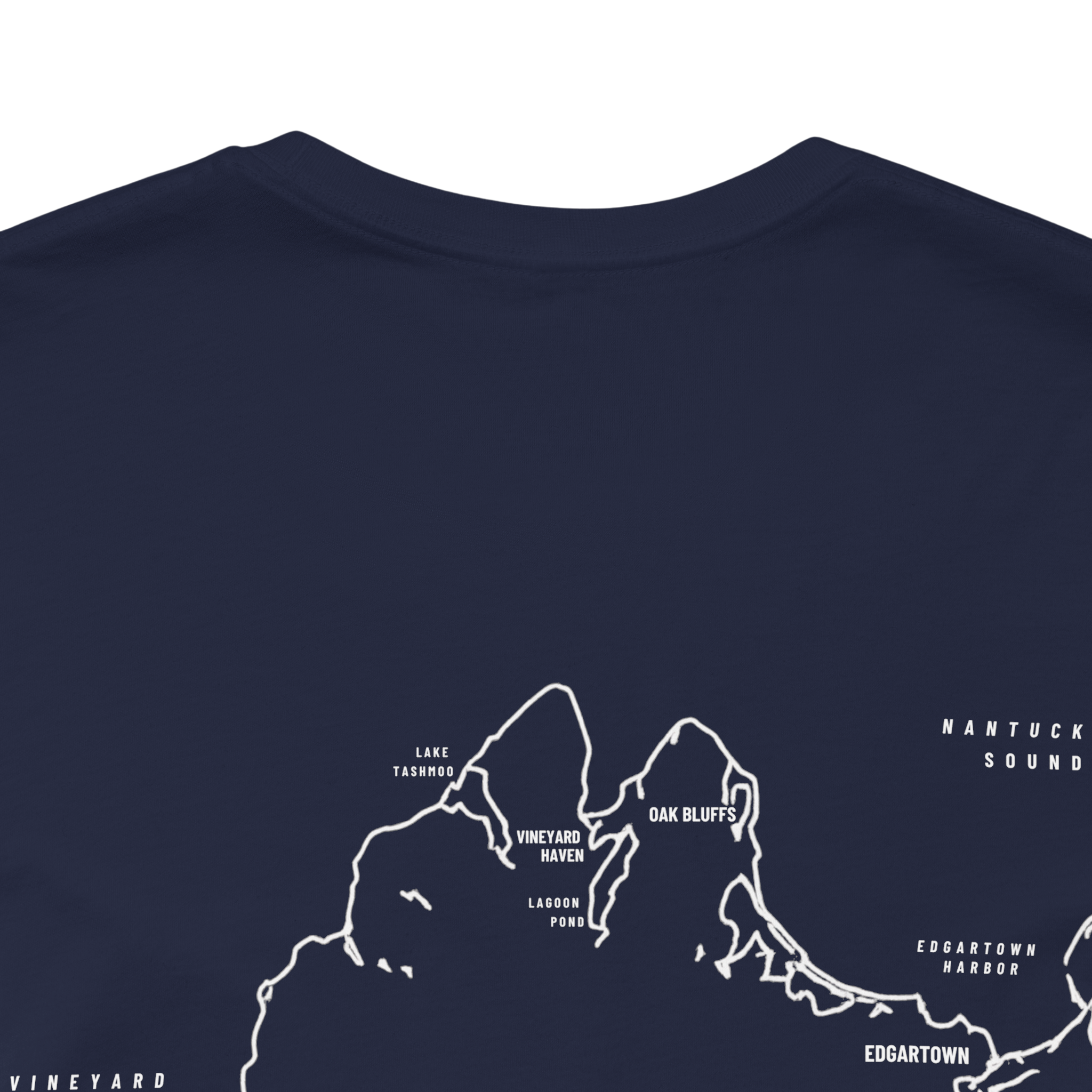 Martha's Vineyard Map Tee