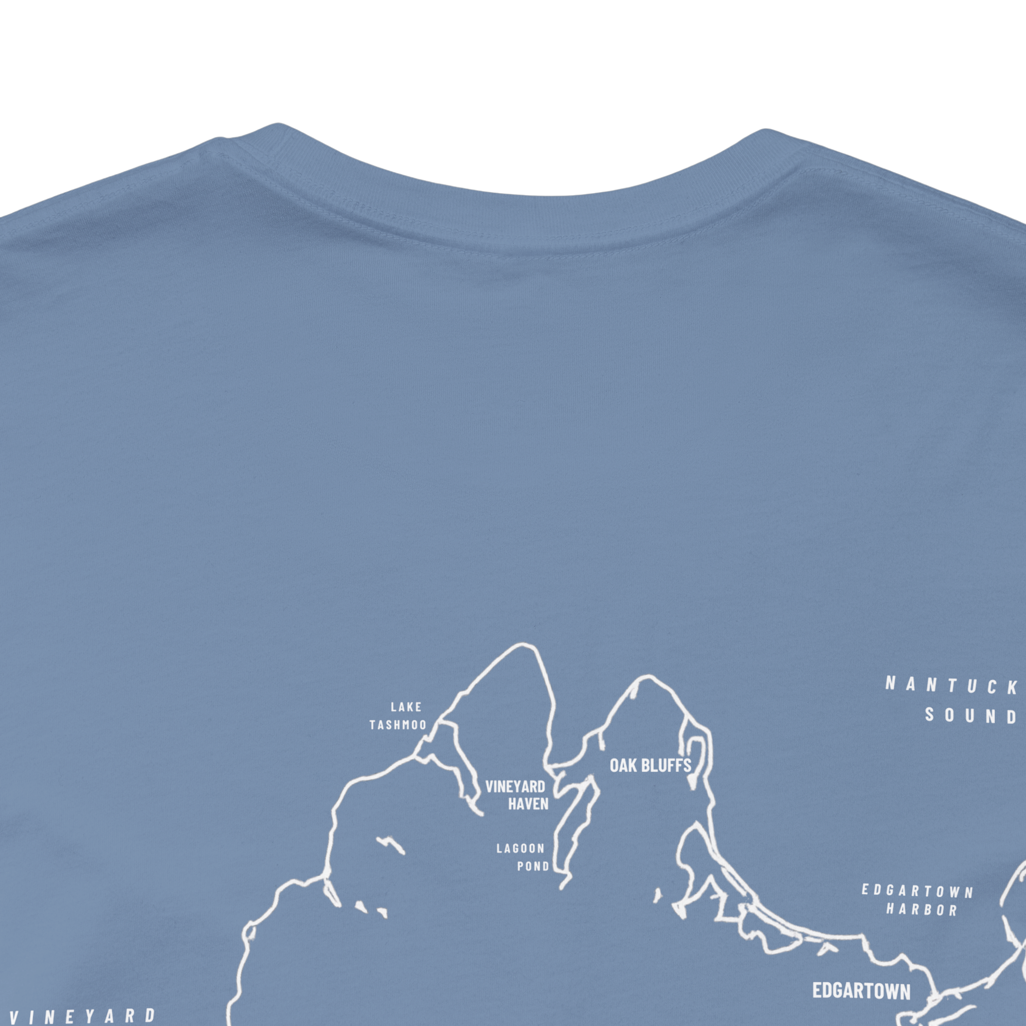 Martha's Vineyard Map Tee