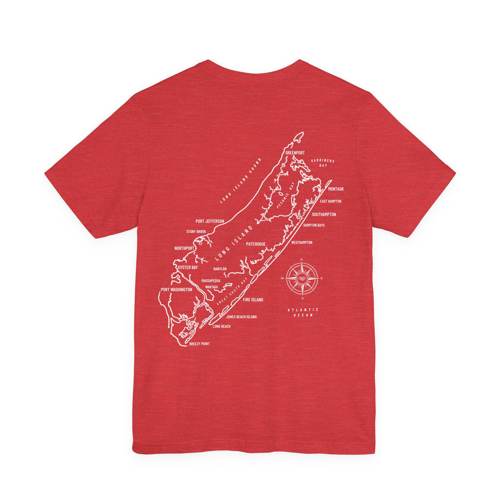 Long Island Map Tee