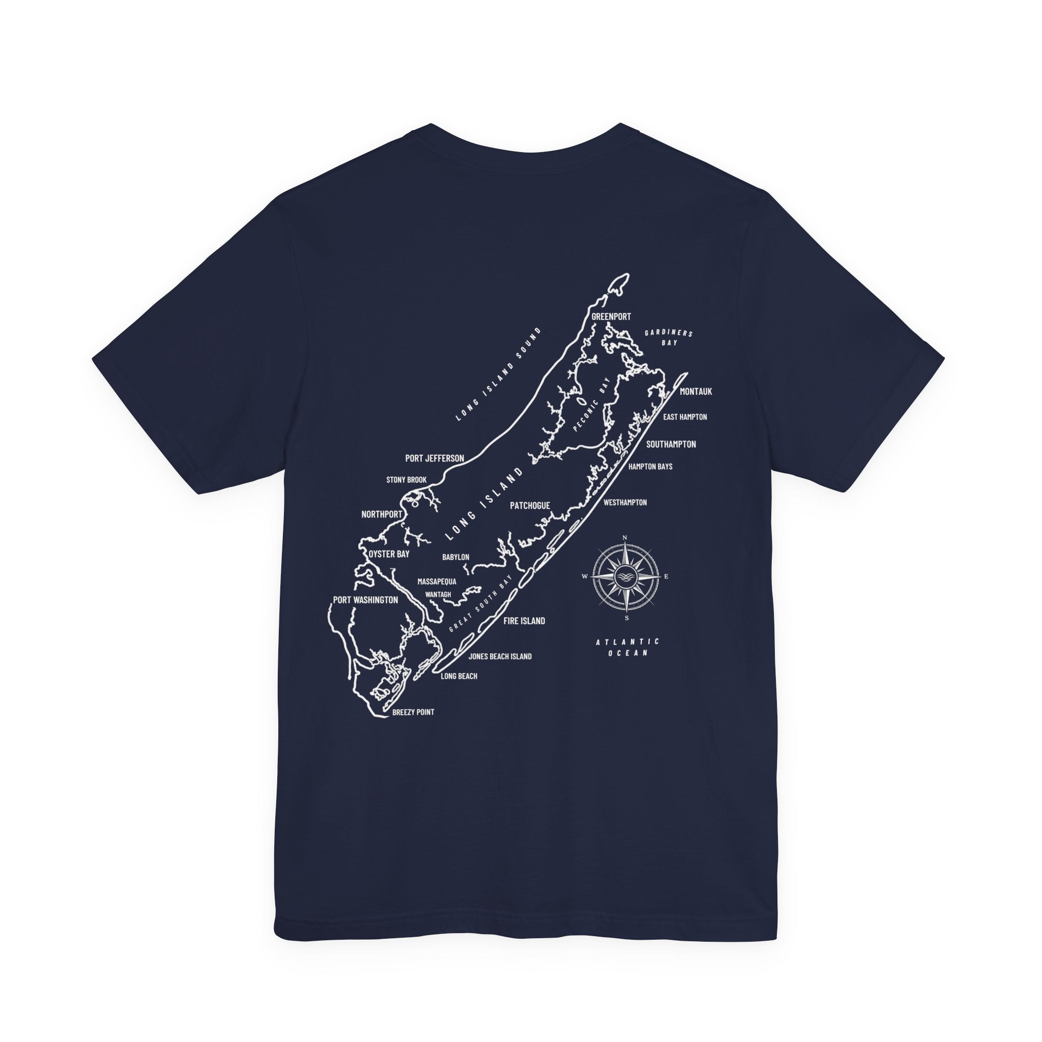 Long Island Map Tee