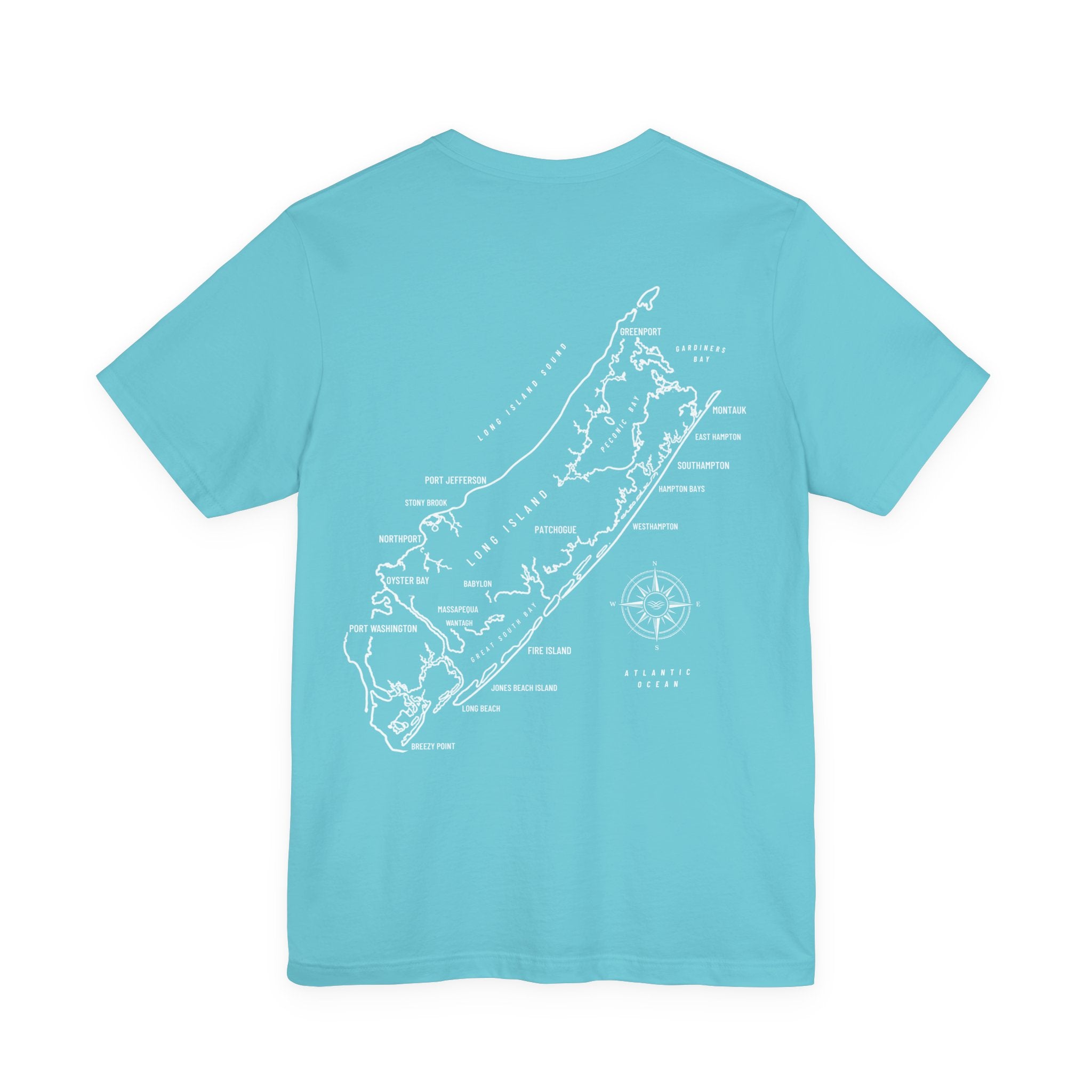 Long Island Map Tee