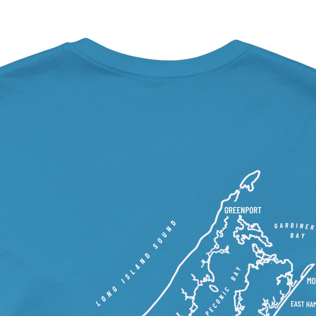 Long Island Map Tee
