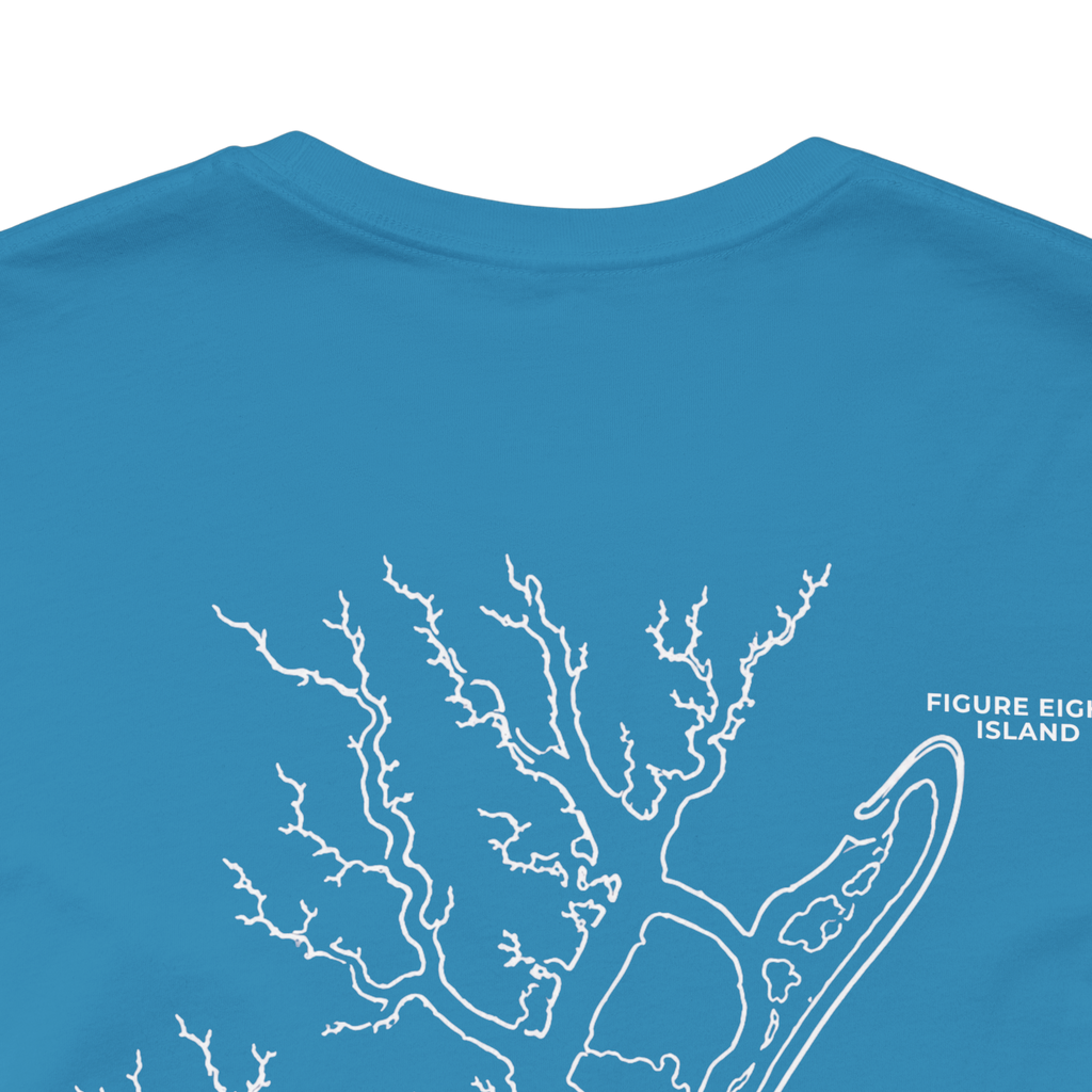 Wrightsville Beach Map Tee