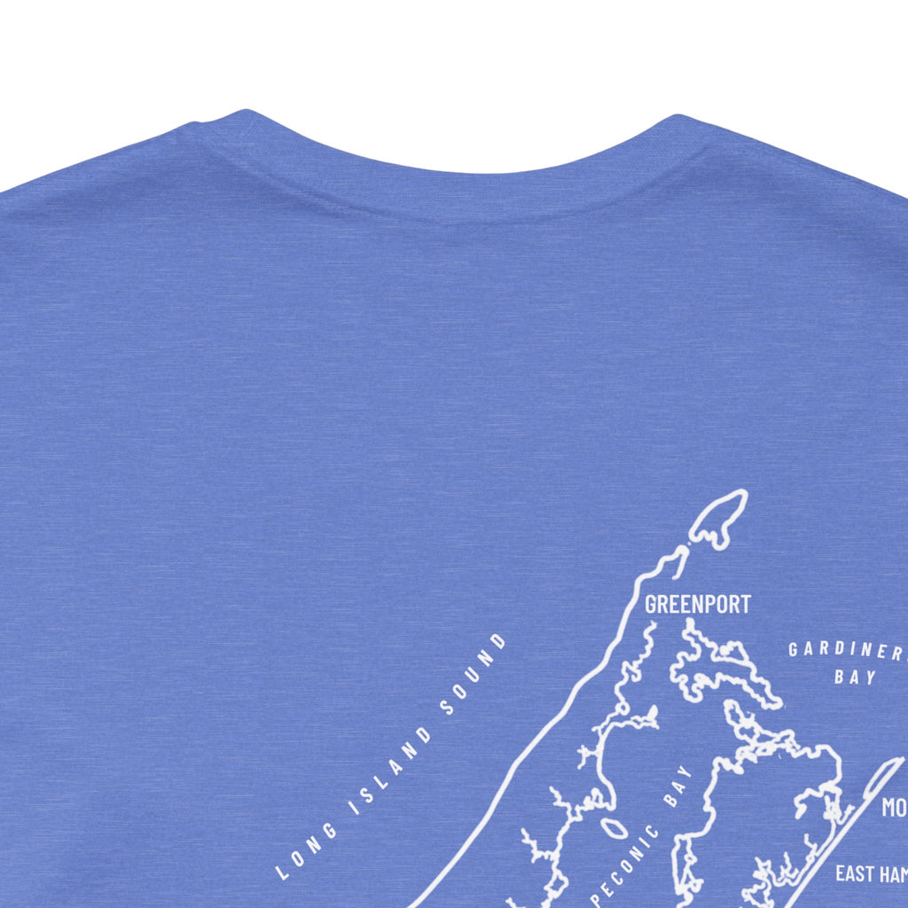 Long Island Map Tee