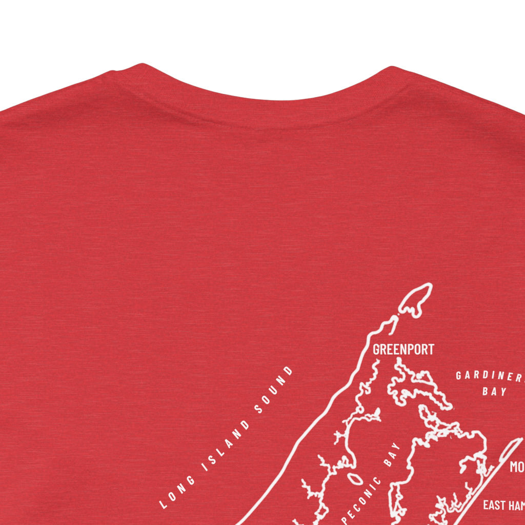Long Island Map Tee