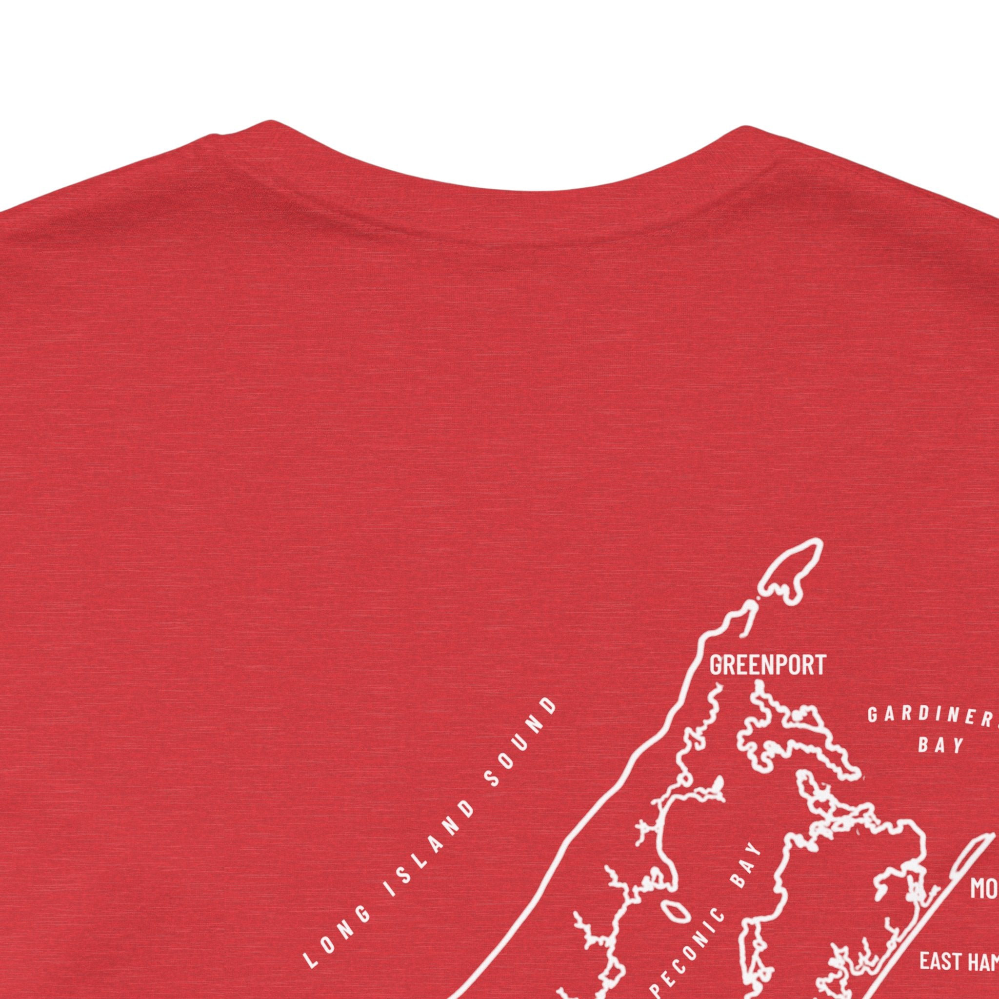 Long Island Map Tee
