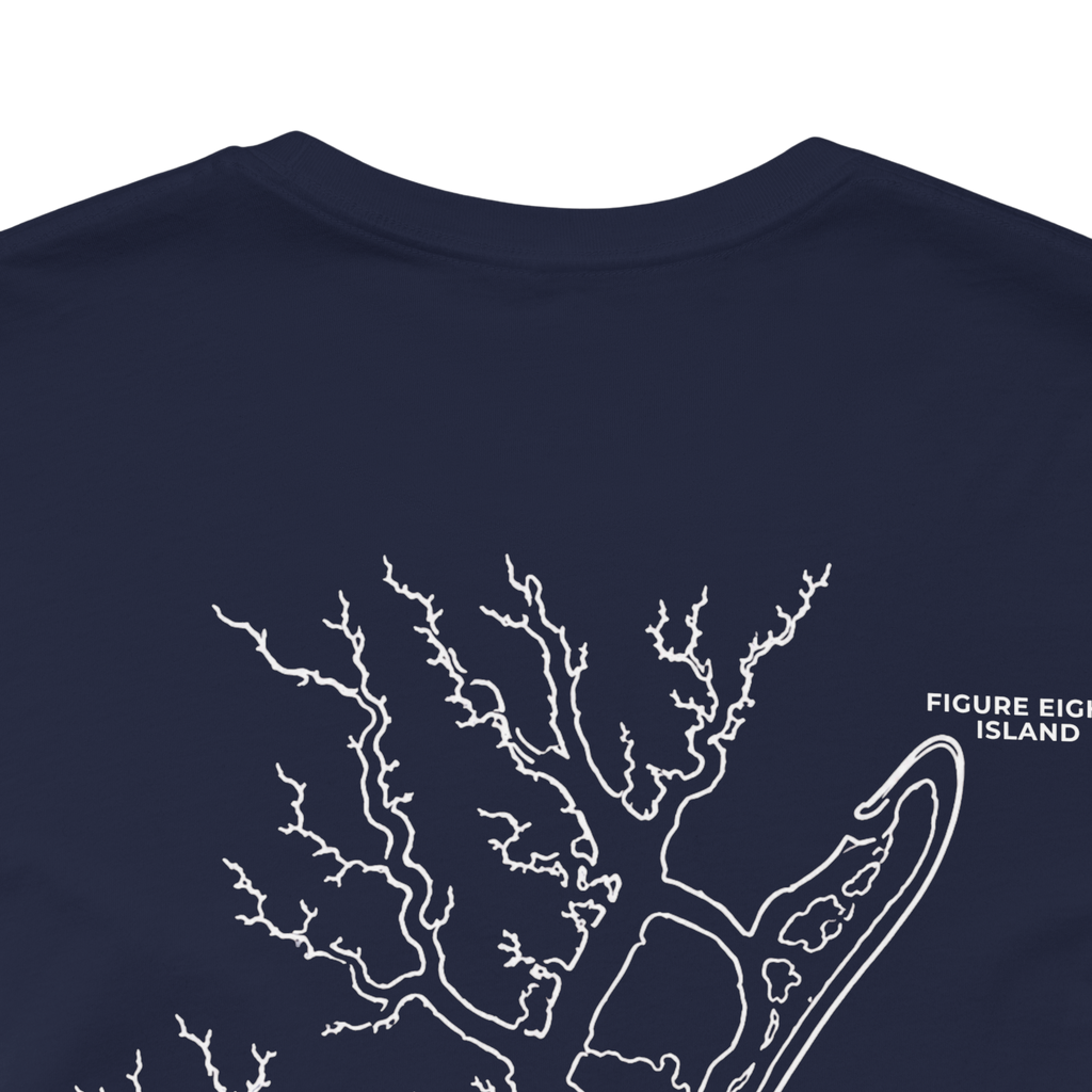 Wrightsville Beach Map Tee