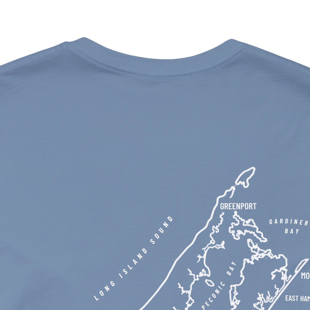 Long Island Map Tee