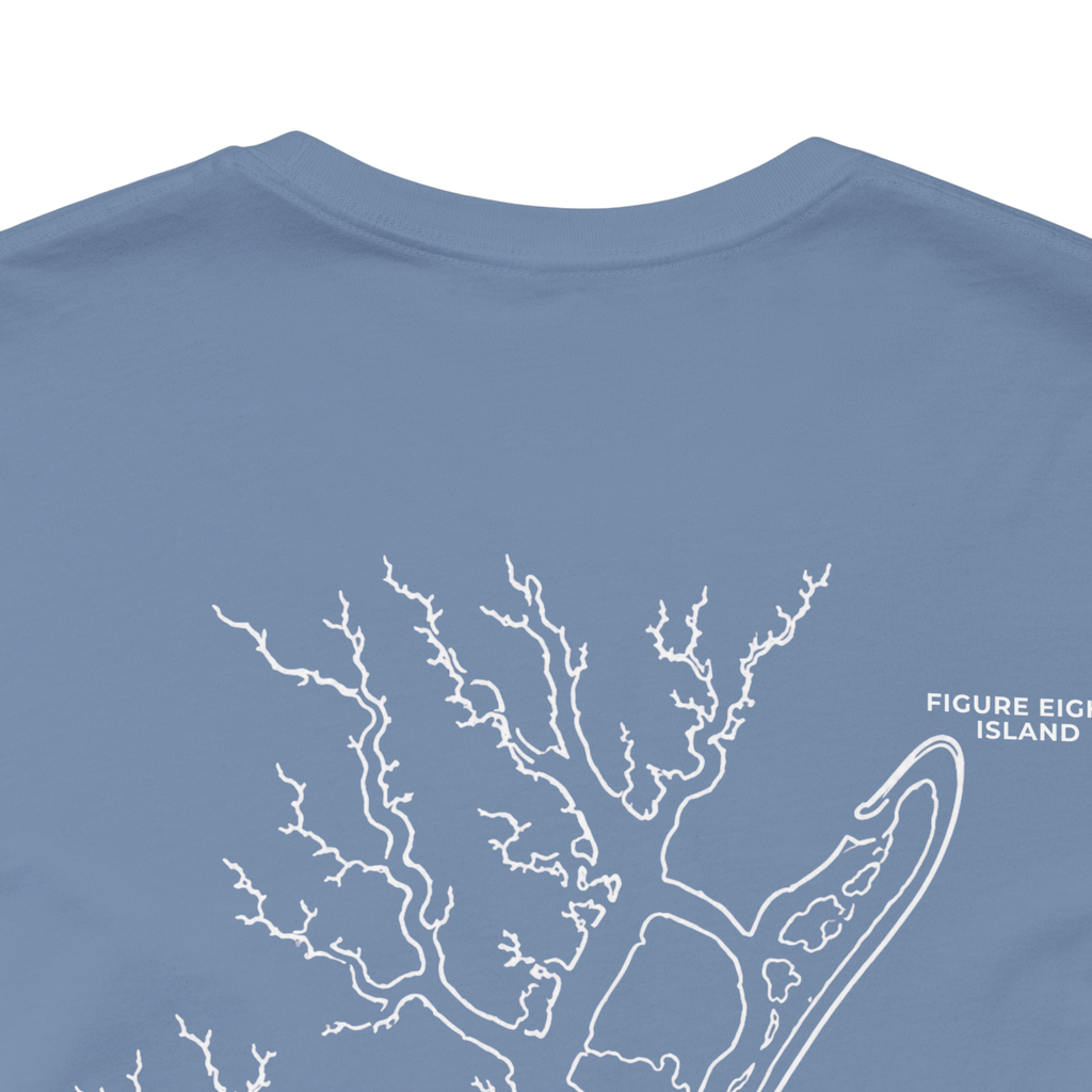 Wrightsville Beach Map Tee
