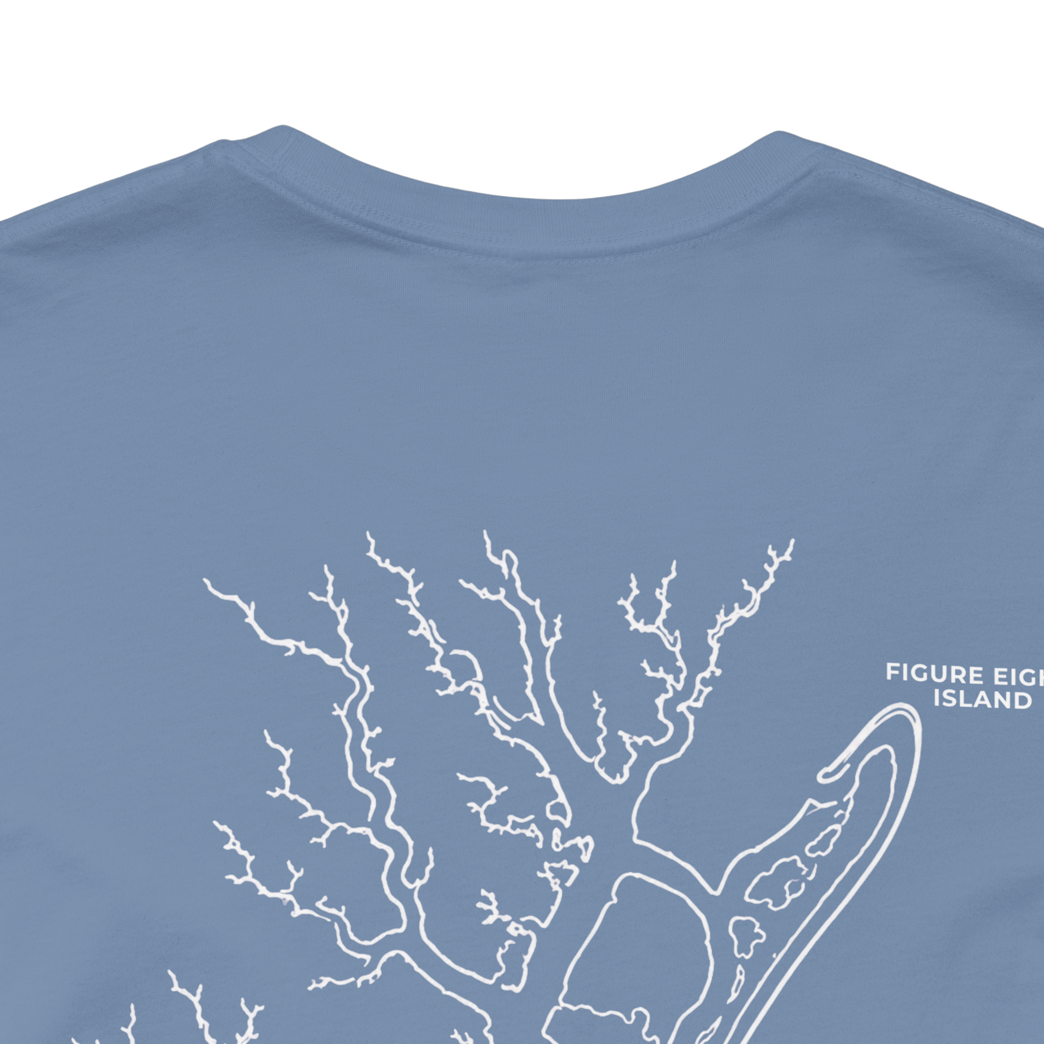 Wrightsville Beach Map Tee