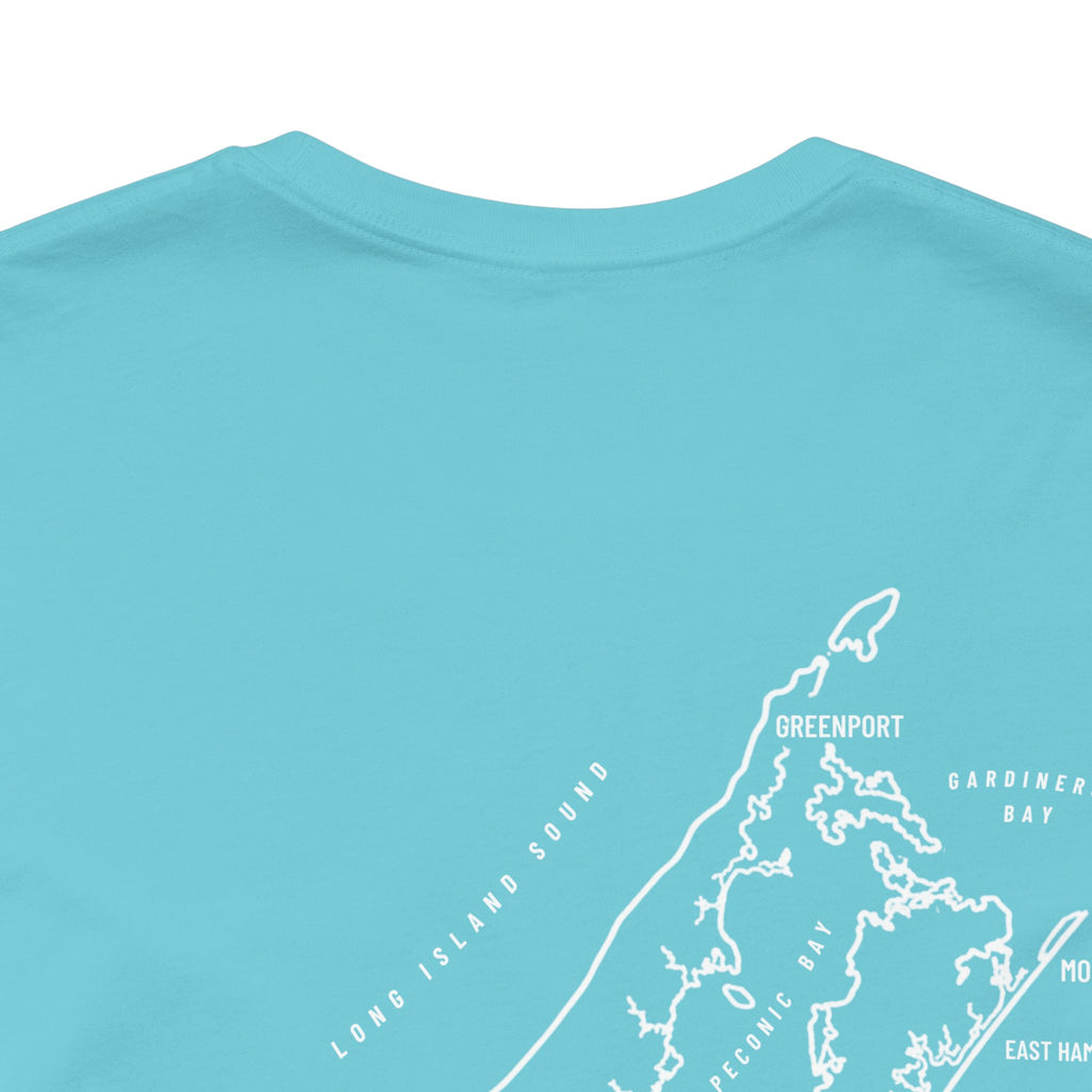 Long Island Map Tee